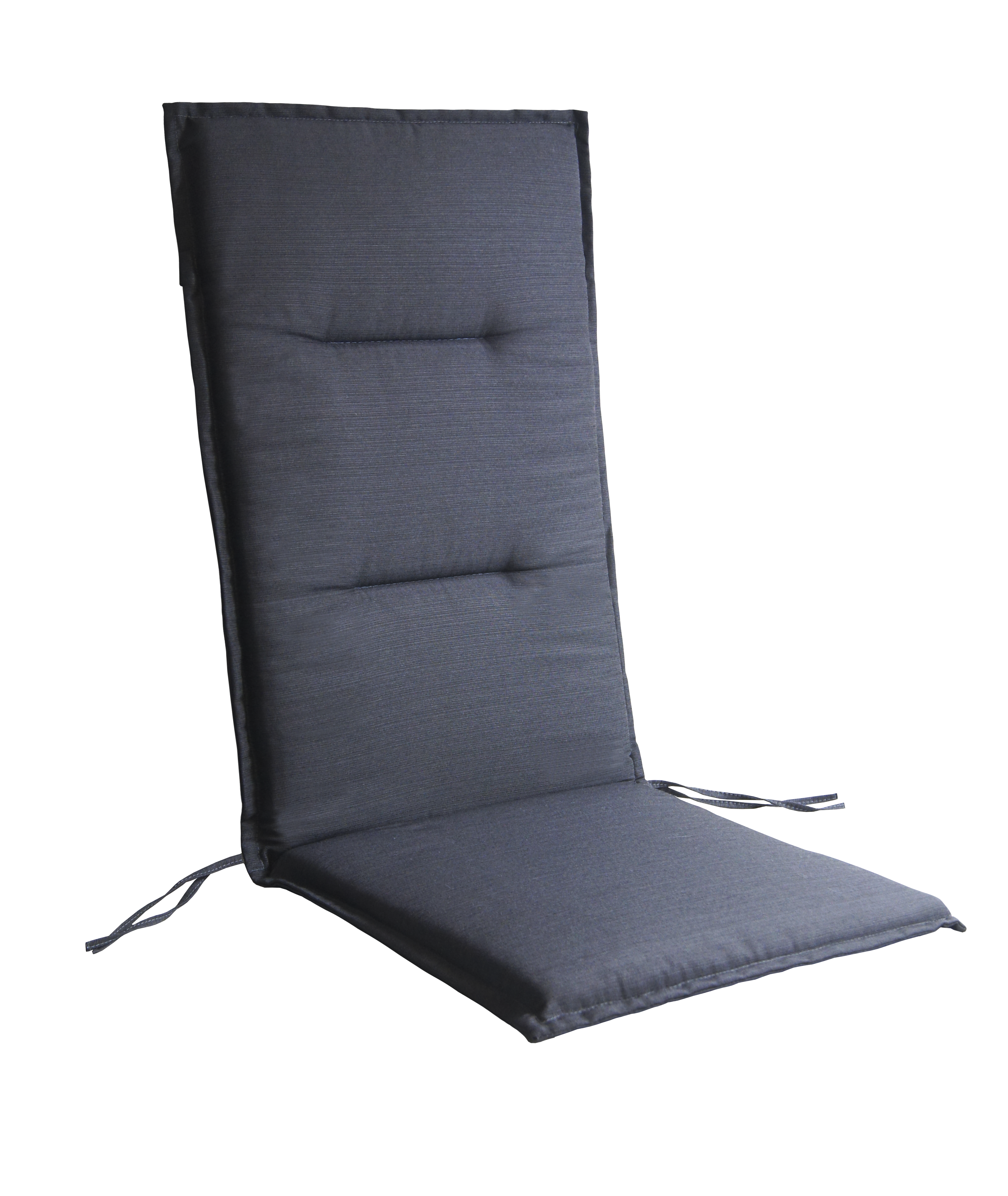 Poduszka na fotel/krzesło 48.5x119x5.5cm Artos antracyt Sun Garden