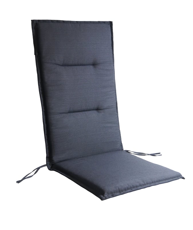 Poduszka na fotel/krzesło 48.5x119x5.5cm Artos antracyt Sun Garden