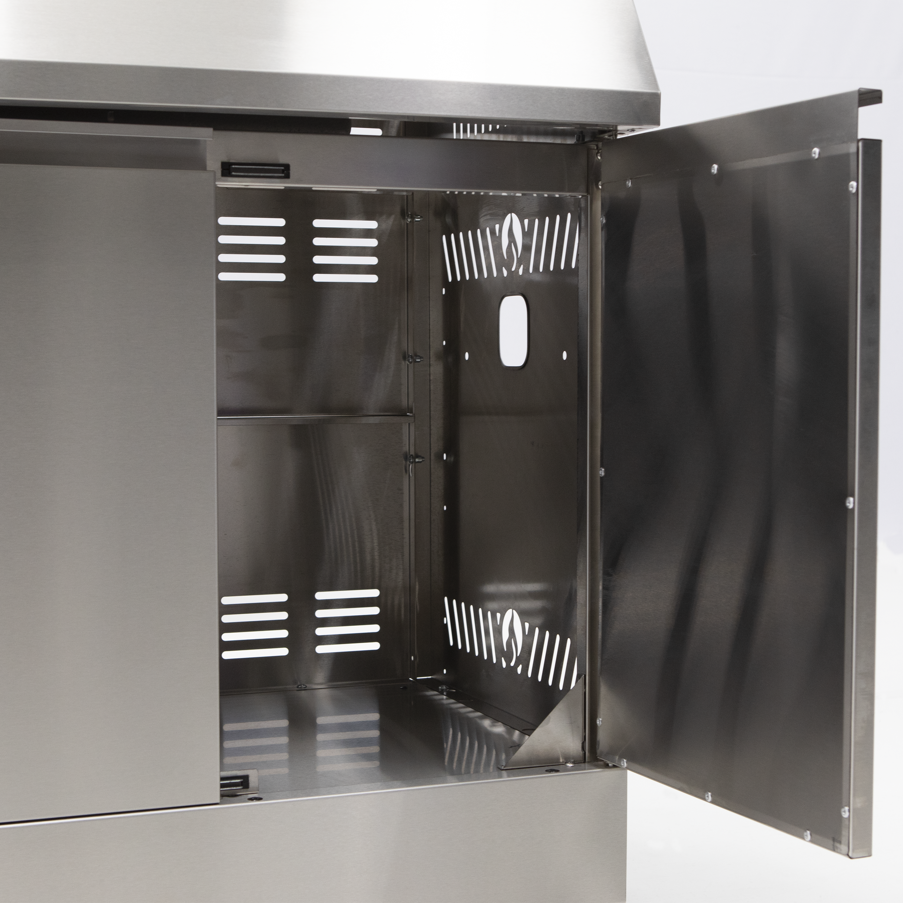 Modulo para cocina de exterior de acero inoxidable con fregadero Ilo 90 x 55.3 x 73 cm - 6