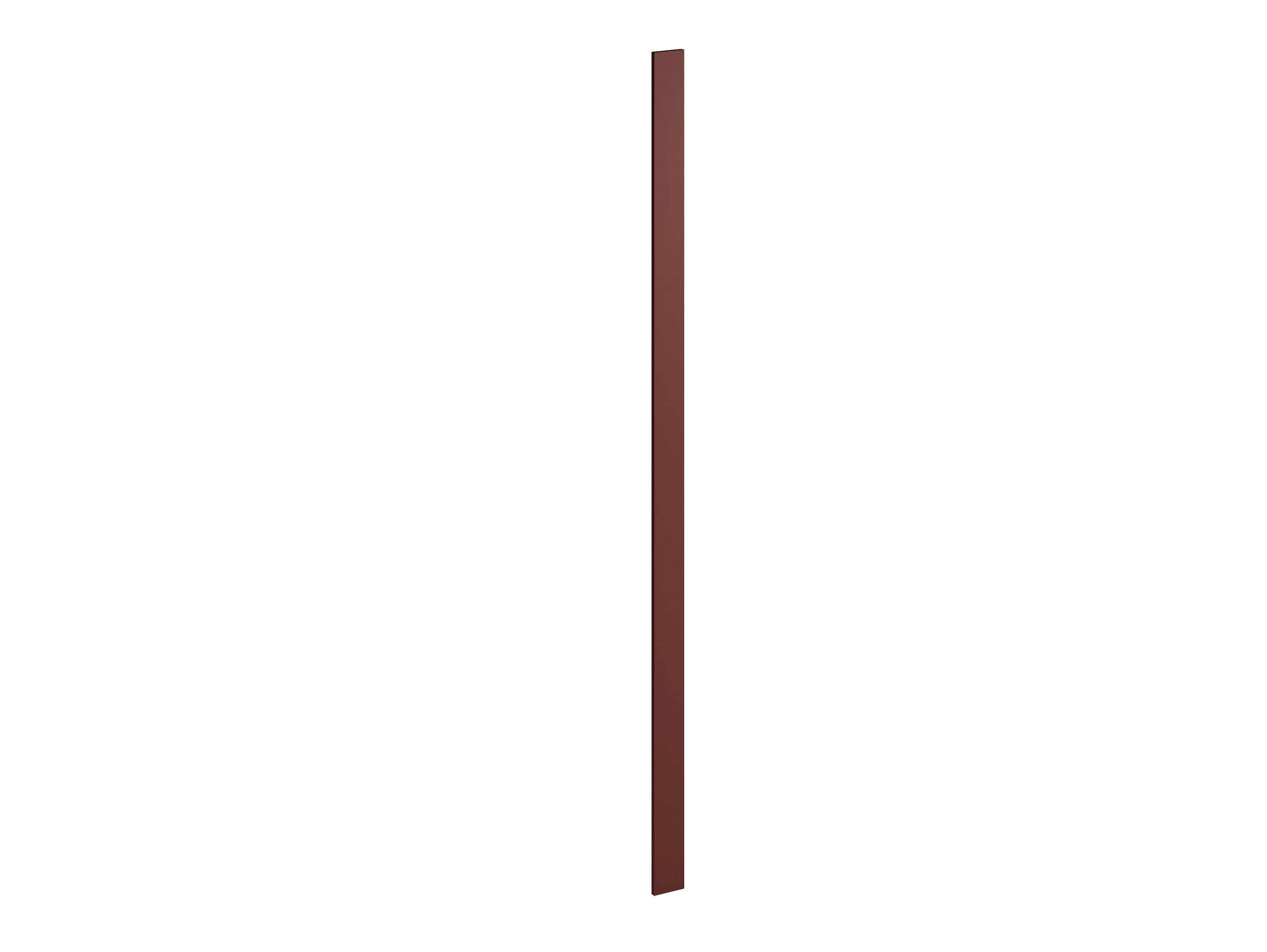 Zócalo para mueble de cocina delinia id mikonos teja mate 10x240 cm