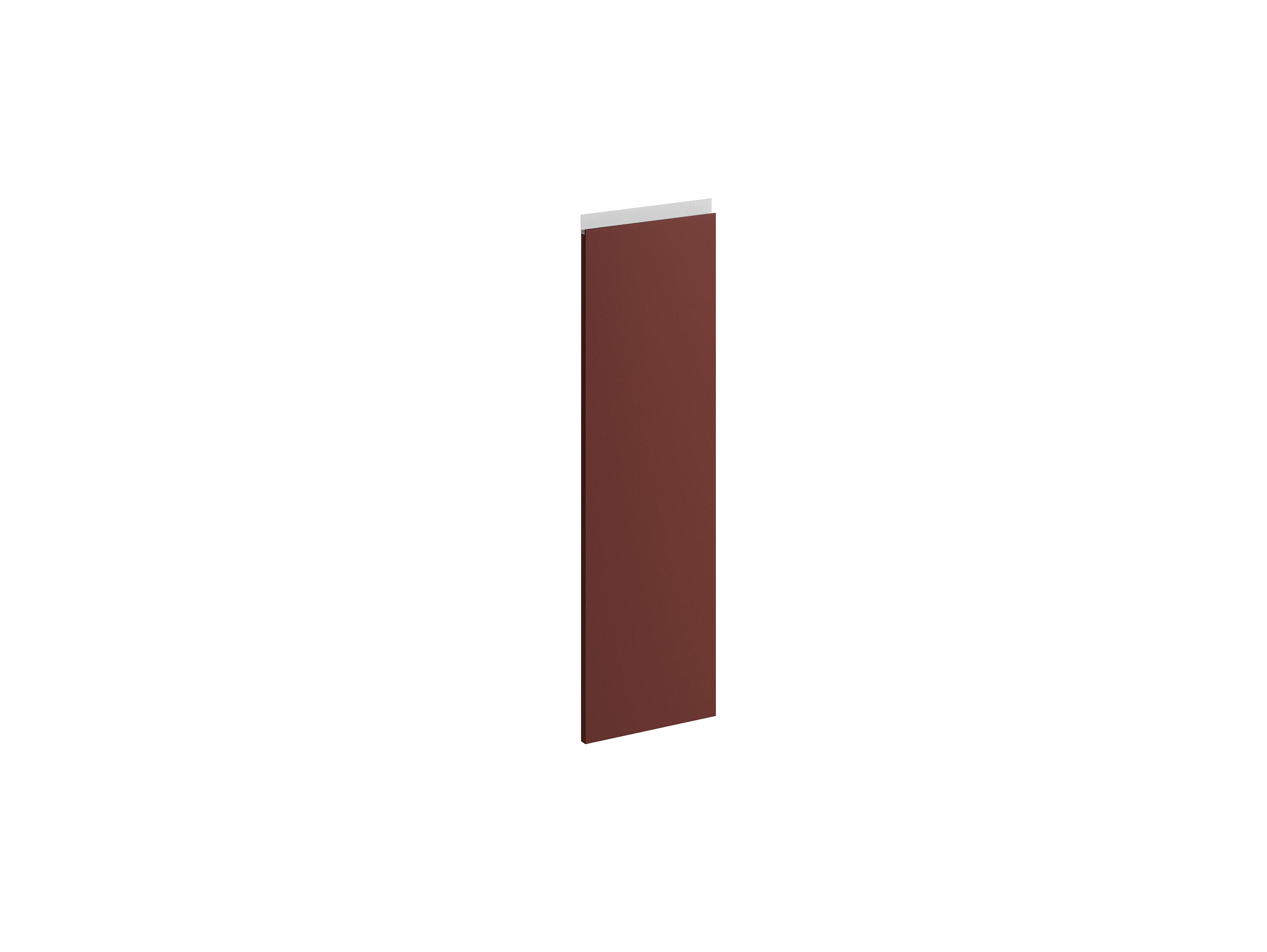 Puerta para mueble de cocina delinia id mikonos teja mate 30x102.4 cm