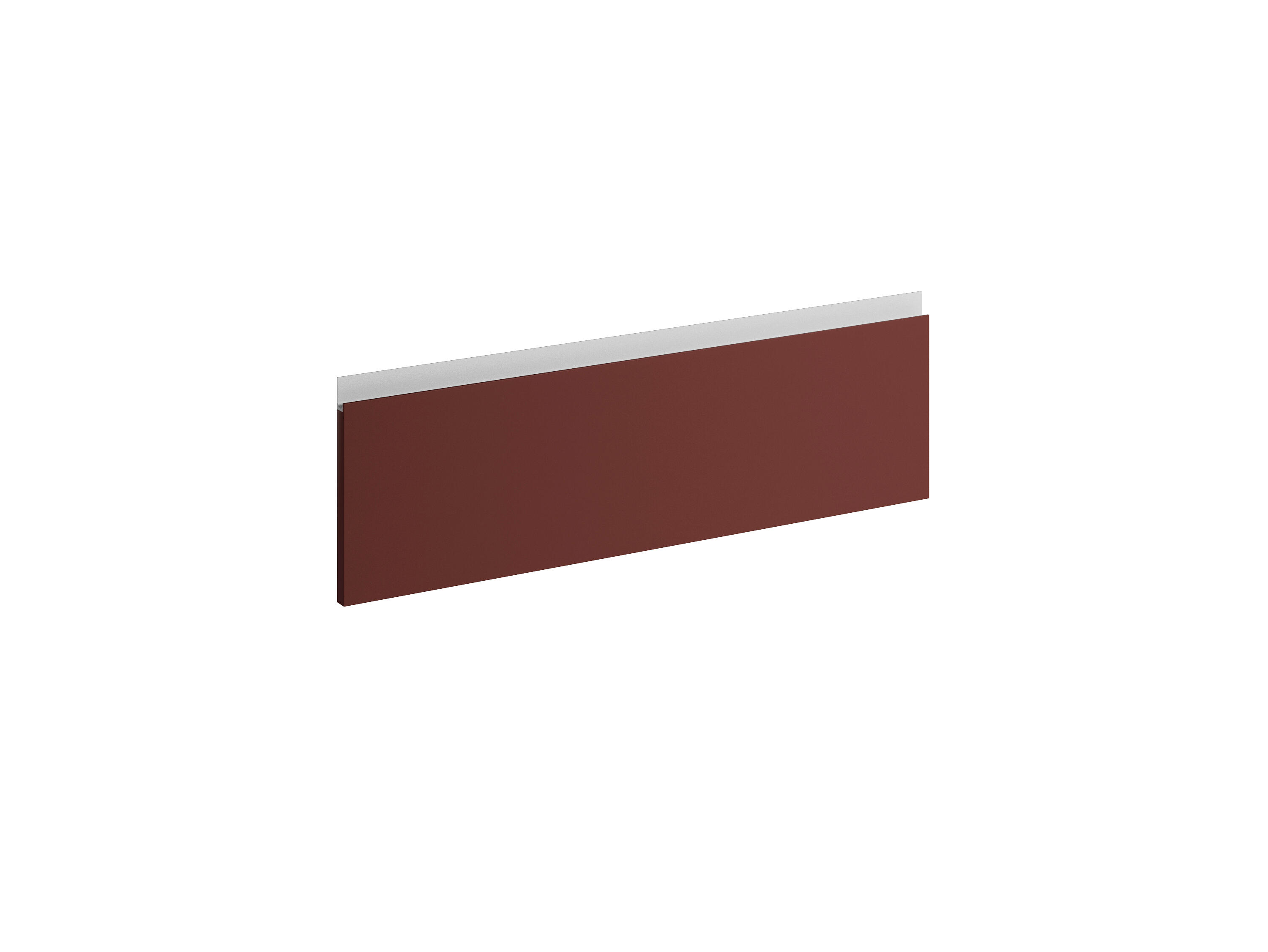 Frente de cajón mueble de cocina delinia id mikonos teja mate 80x25.3 cm