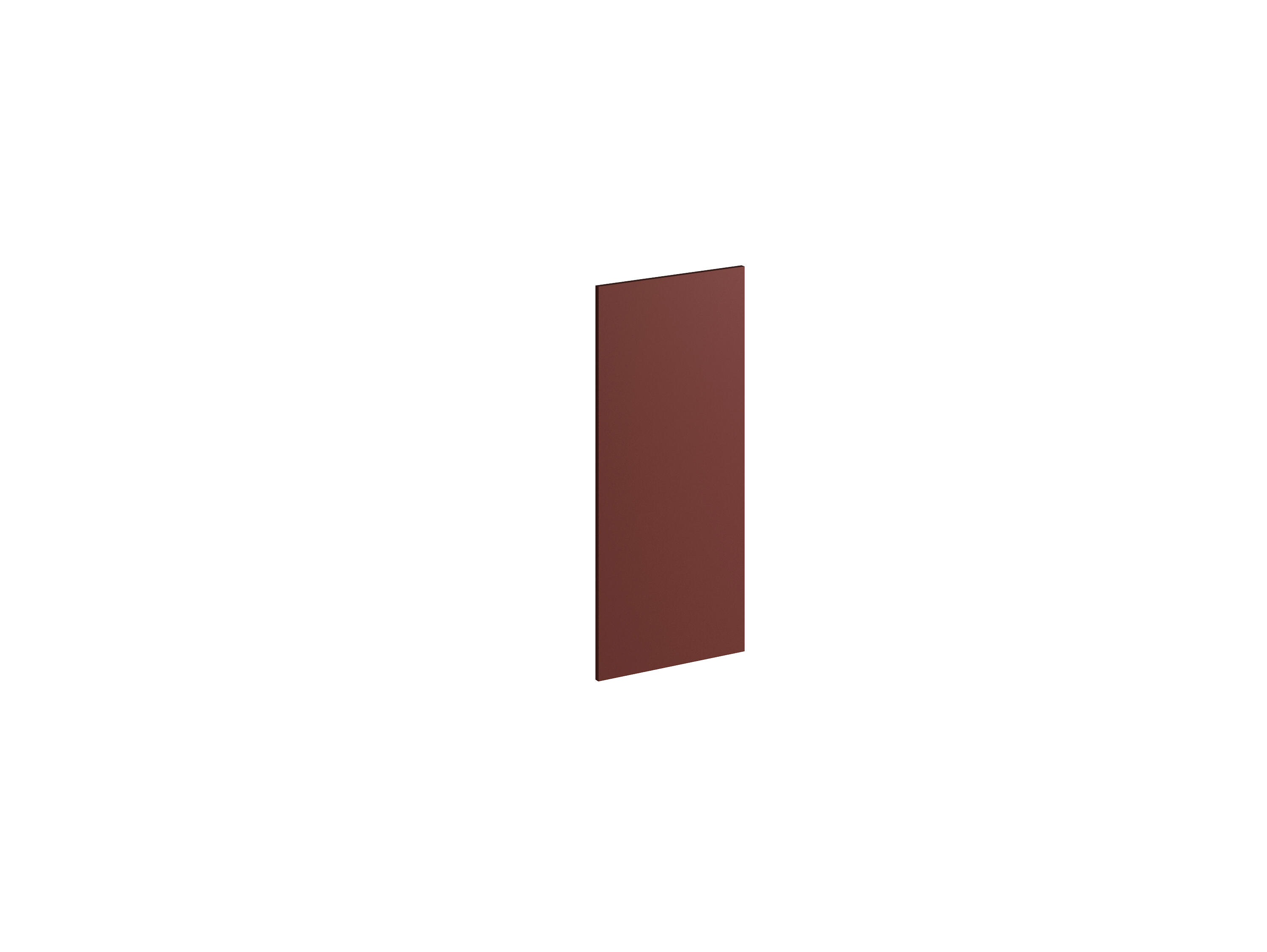 Puerta mueble cocina delinia id mikonos teja mate 30x102.4 cm bj i/al d