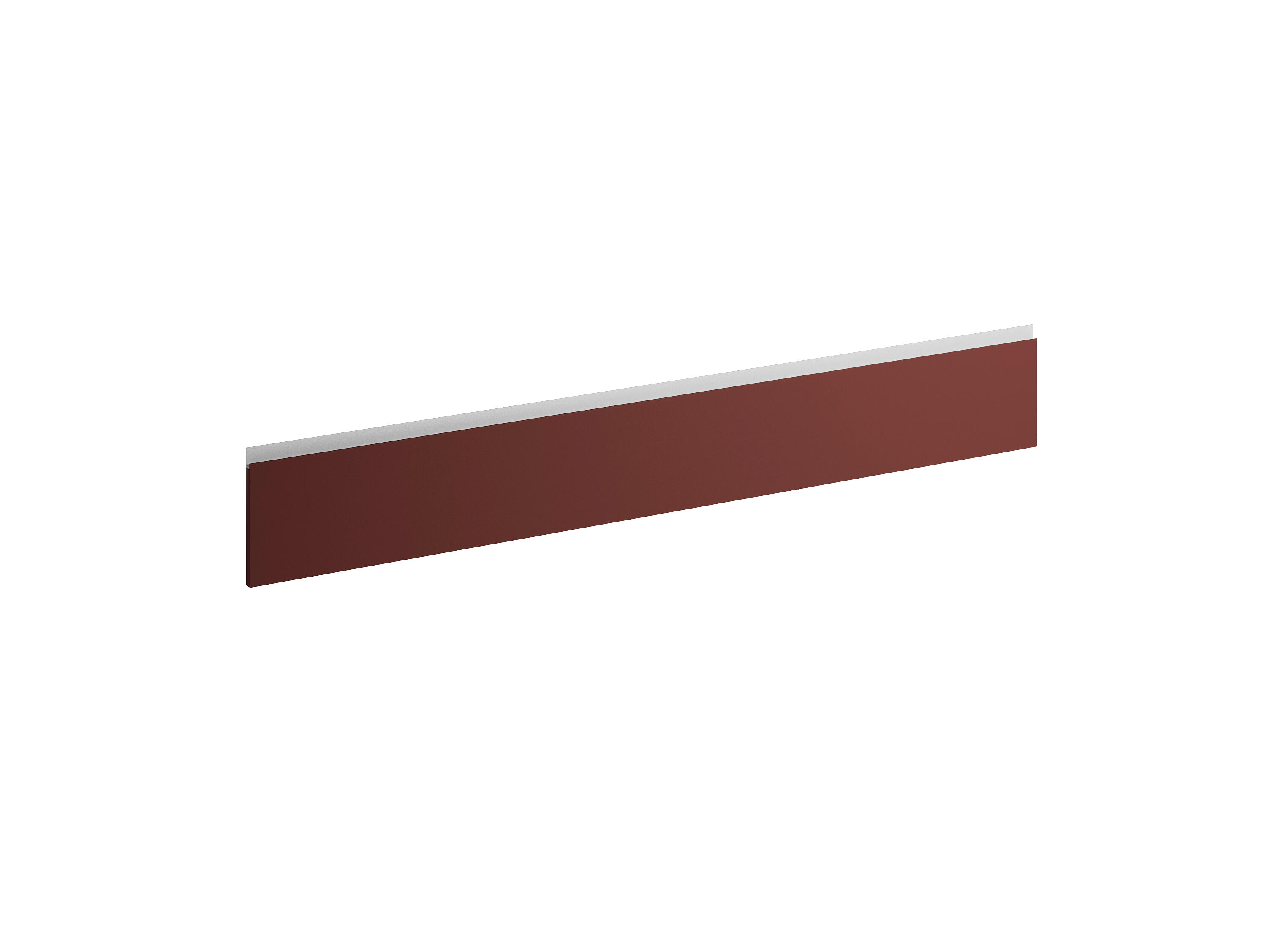 Frente de cajón mueble de cocina delinia id mikonos teja mate 120x25.3 cm