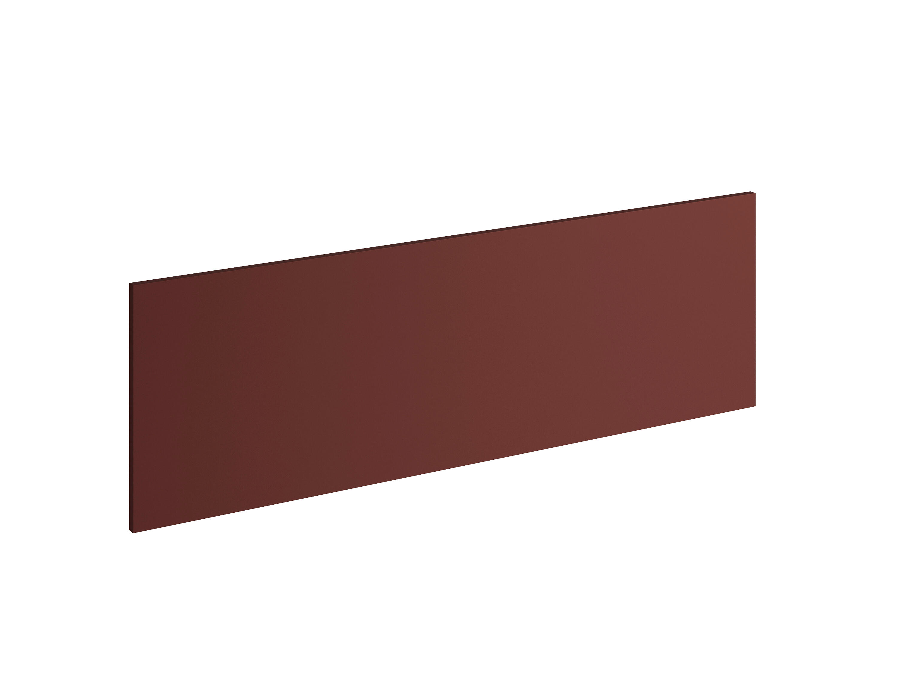 Frente de cajón de cocina atenas teja mate h 38.4 x l 120 cm