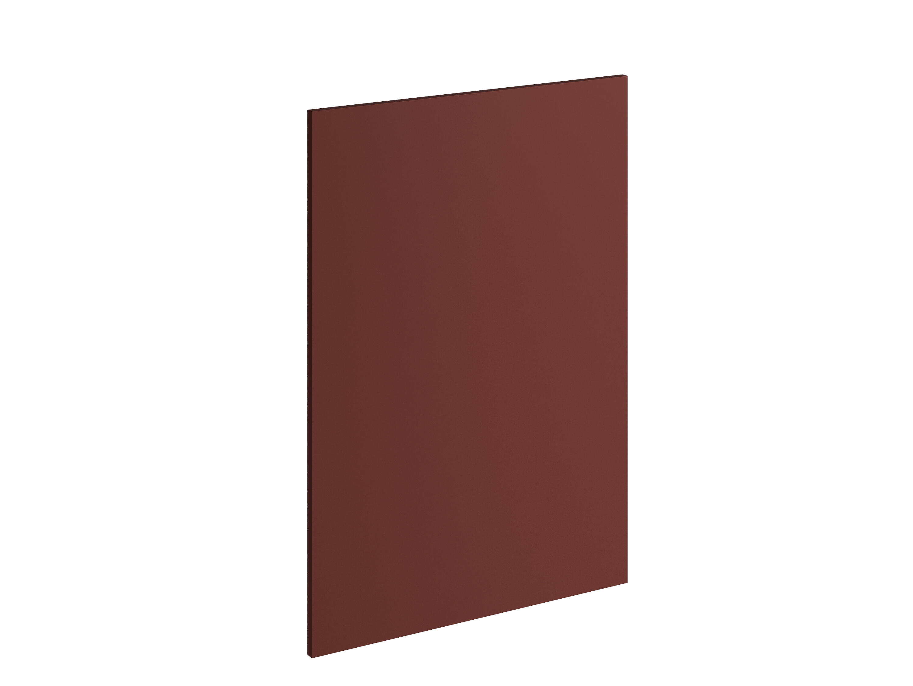 Costado para mueble de cocina atenas teja mate h 86 x l 60 cm