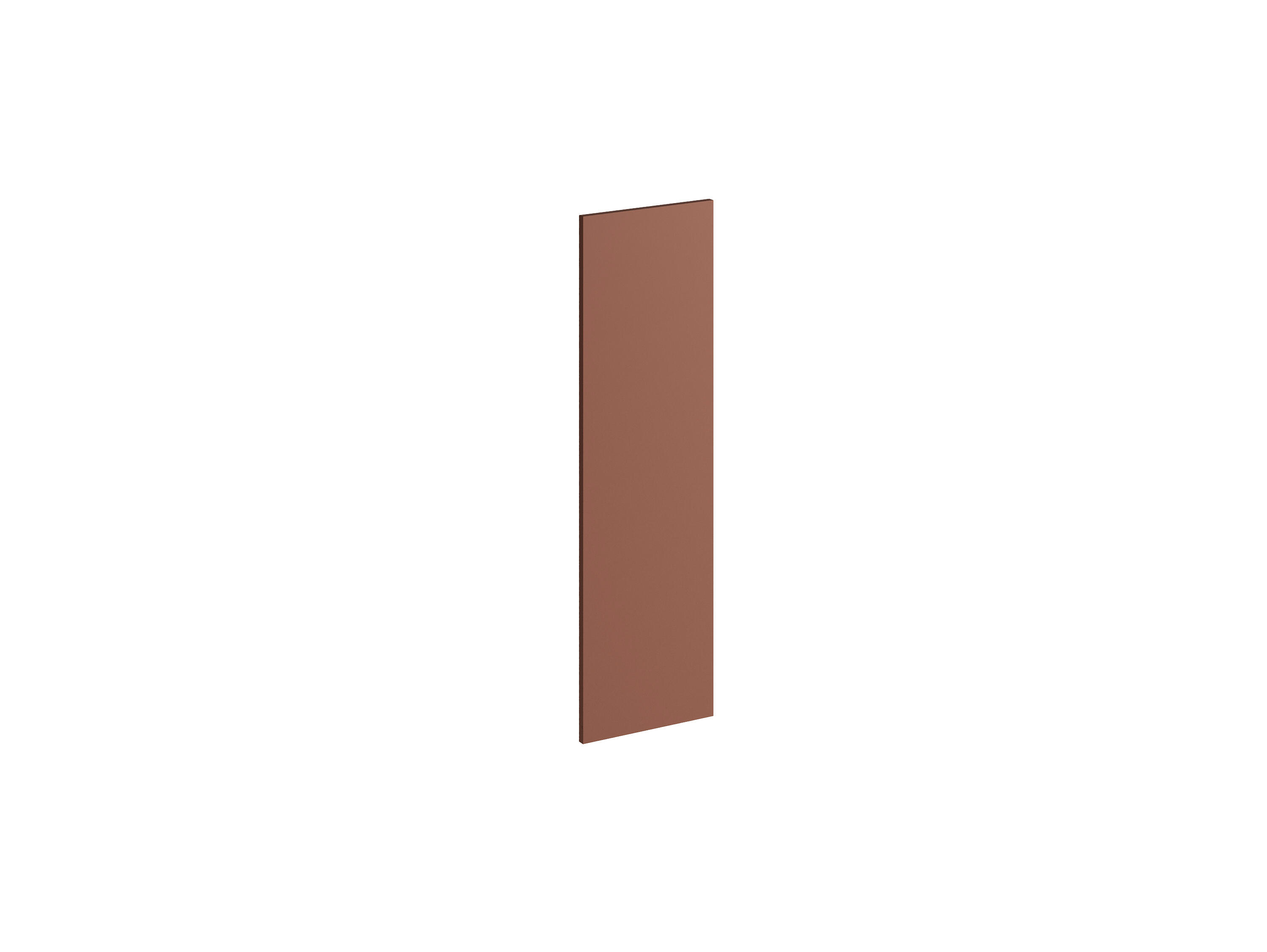 Lote de 2 puertas mueble de cocina atenas terracota mate h 102.4 x l 29.7 cm