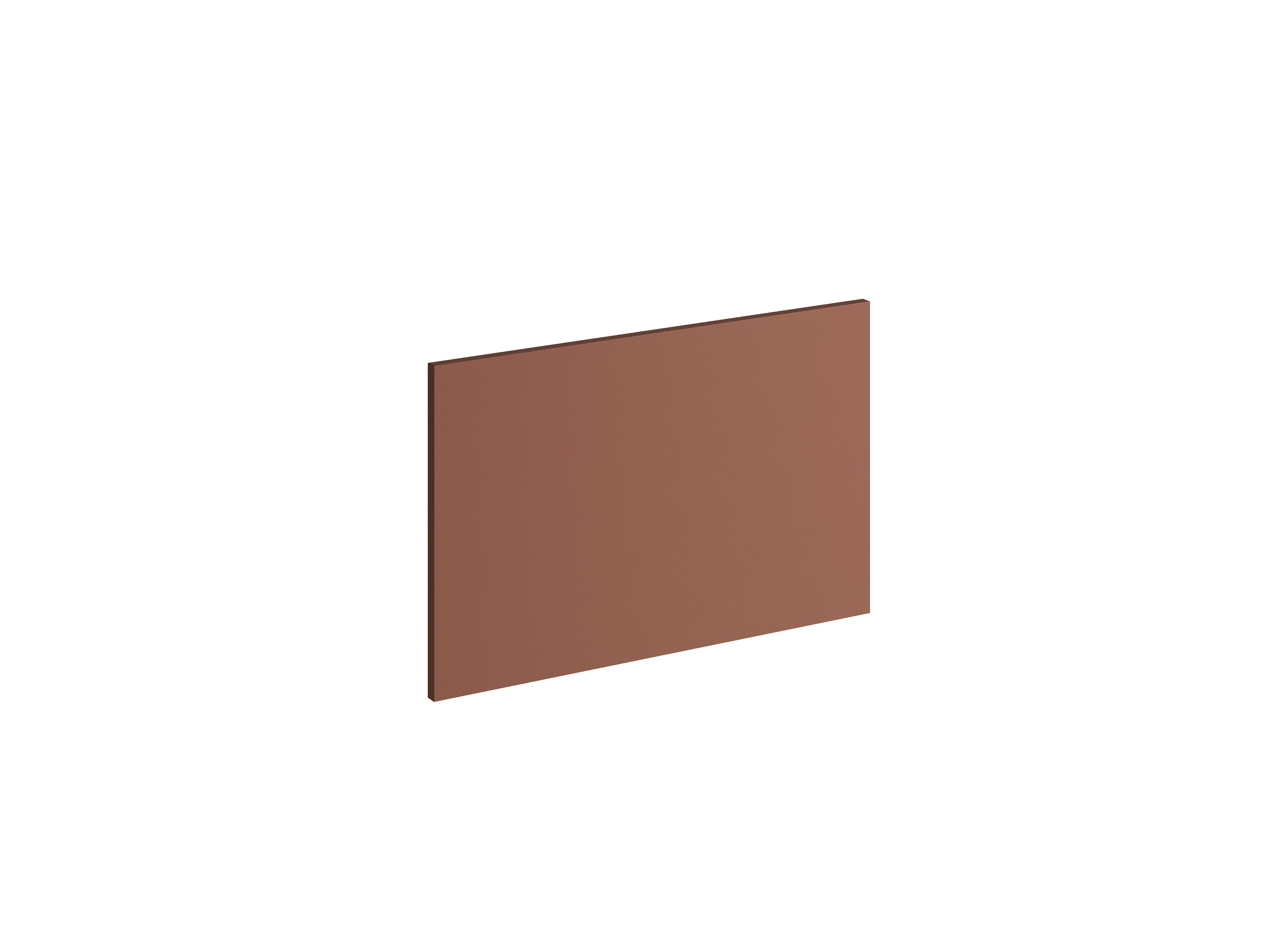 Frente de cajón de cocina atenas terracota mate h 38.4 x l 60 cm