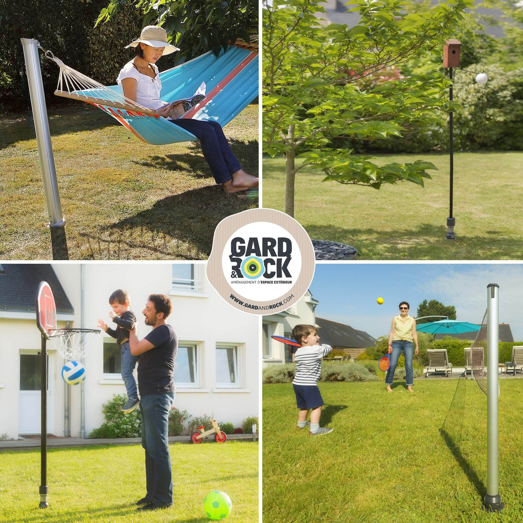 Base d’ancrage en aluminium multi-applications à visser ou à sceller - 4