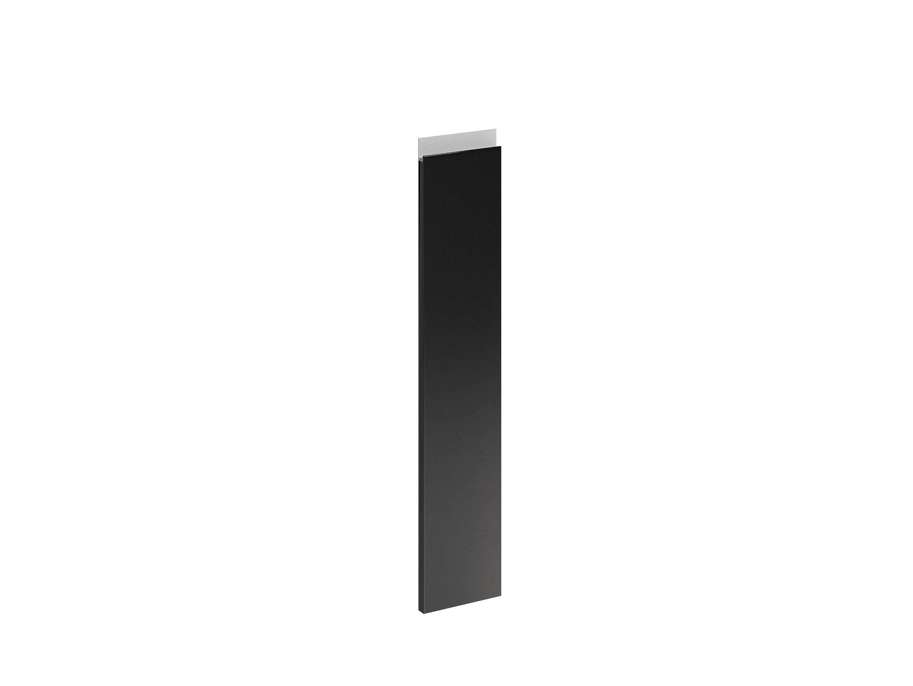 Puerta para mueble de cocina delinia id mikonos titanio 15x76.5 cm