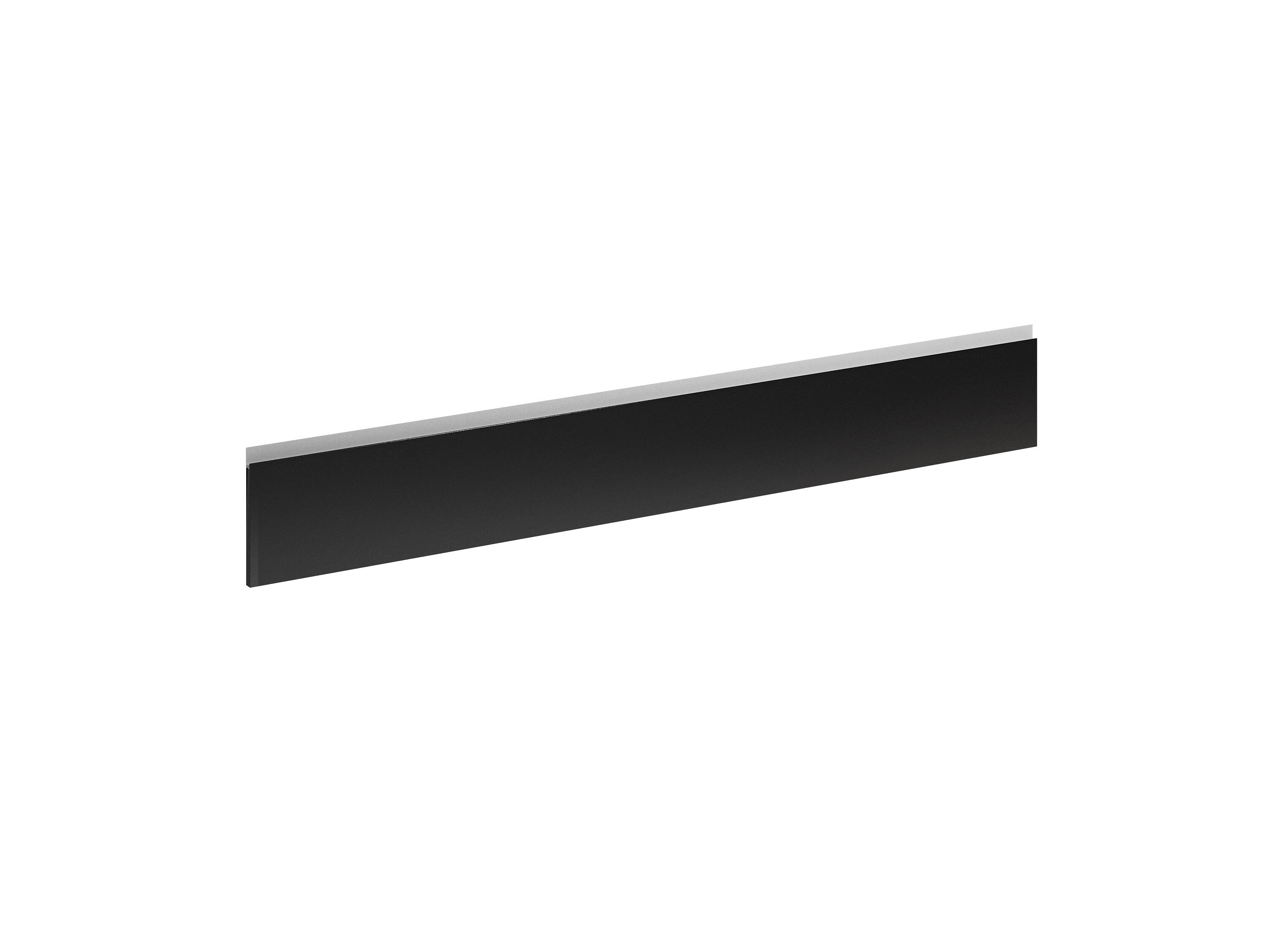 Frente de cajón mueble de cocina delinia id mikonos titanio 120x25.3 cm