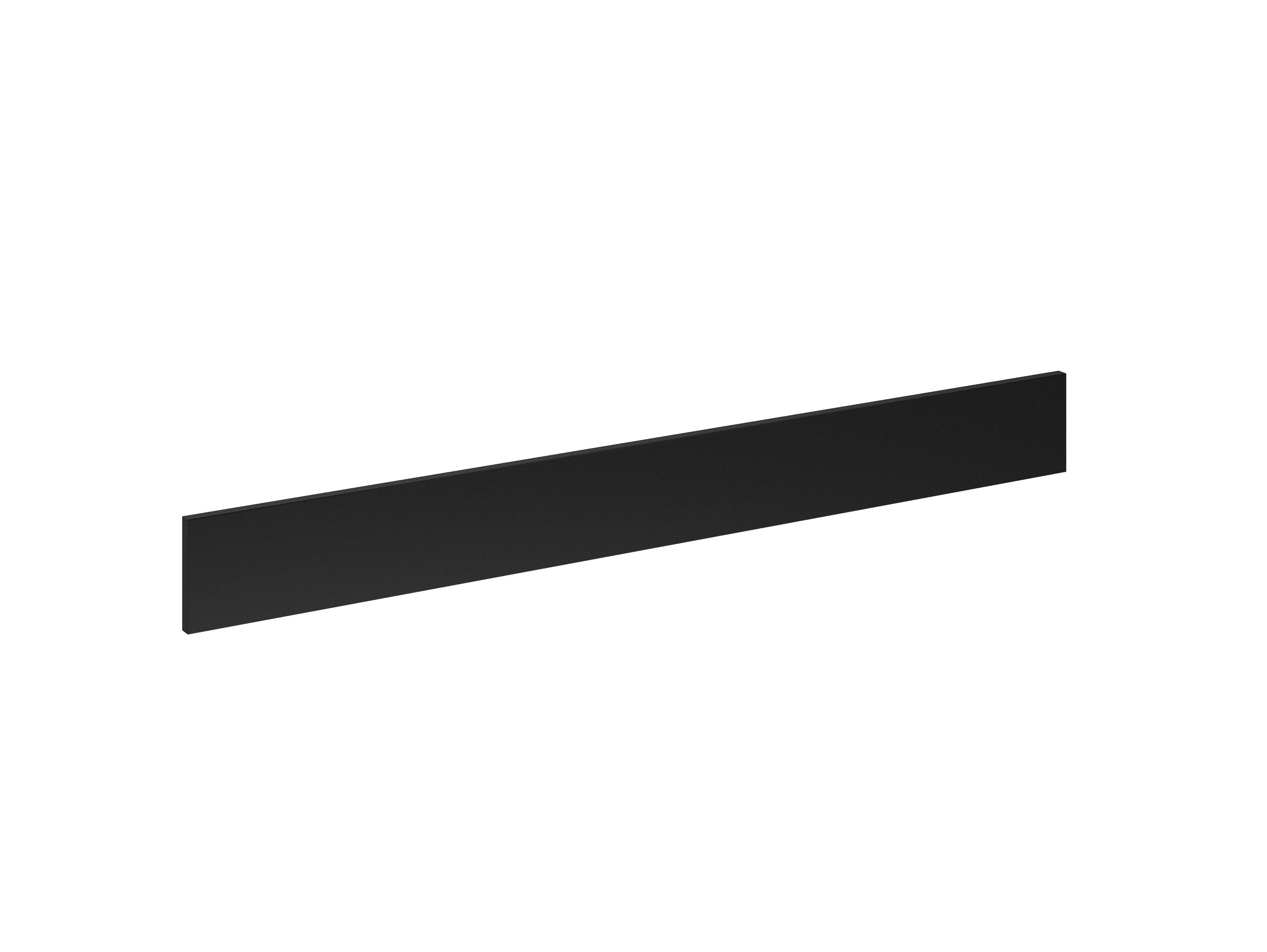Frente de cajón de cocina atenas titanio h 12.8 x l 120 cm