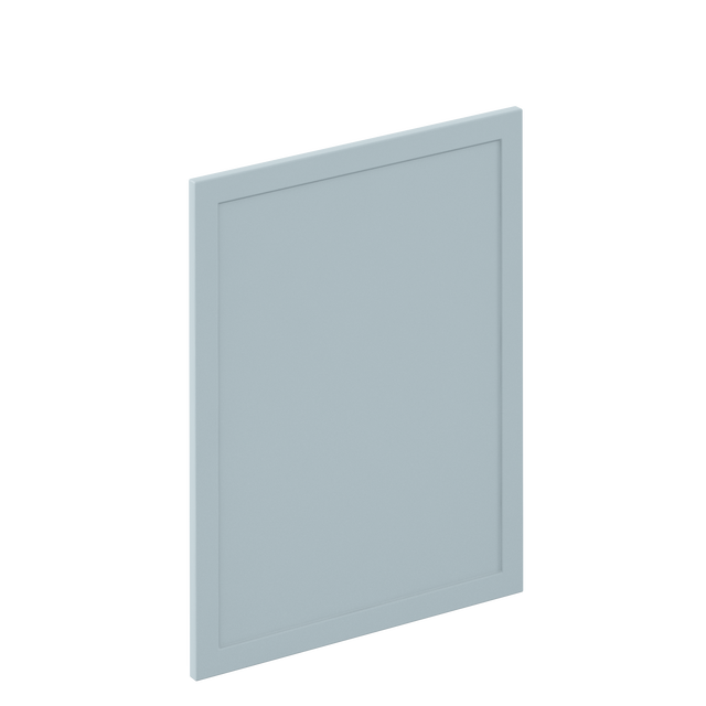 Porte de cuisine Newport bleu clair mat H.76.5 x l.59.7 cm