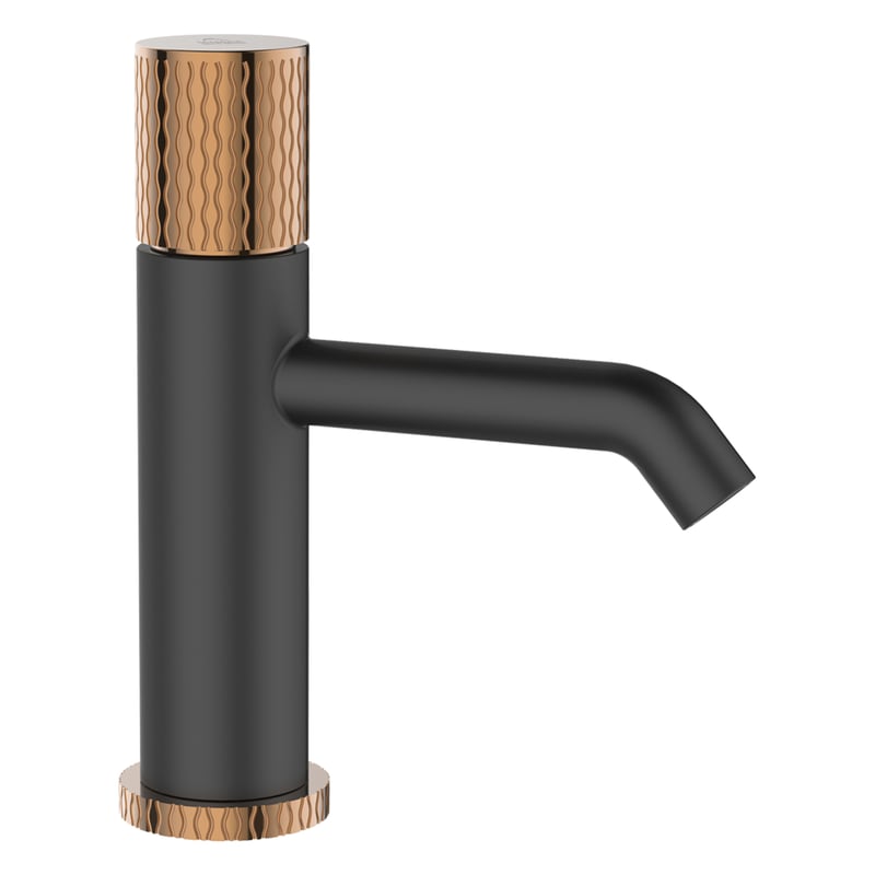 Bateria umywalkowa czarna Starlight Invena