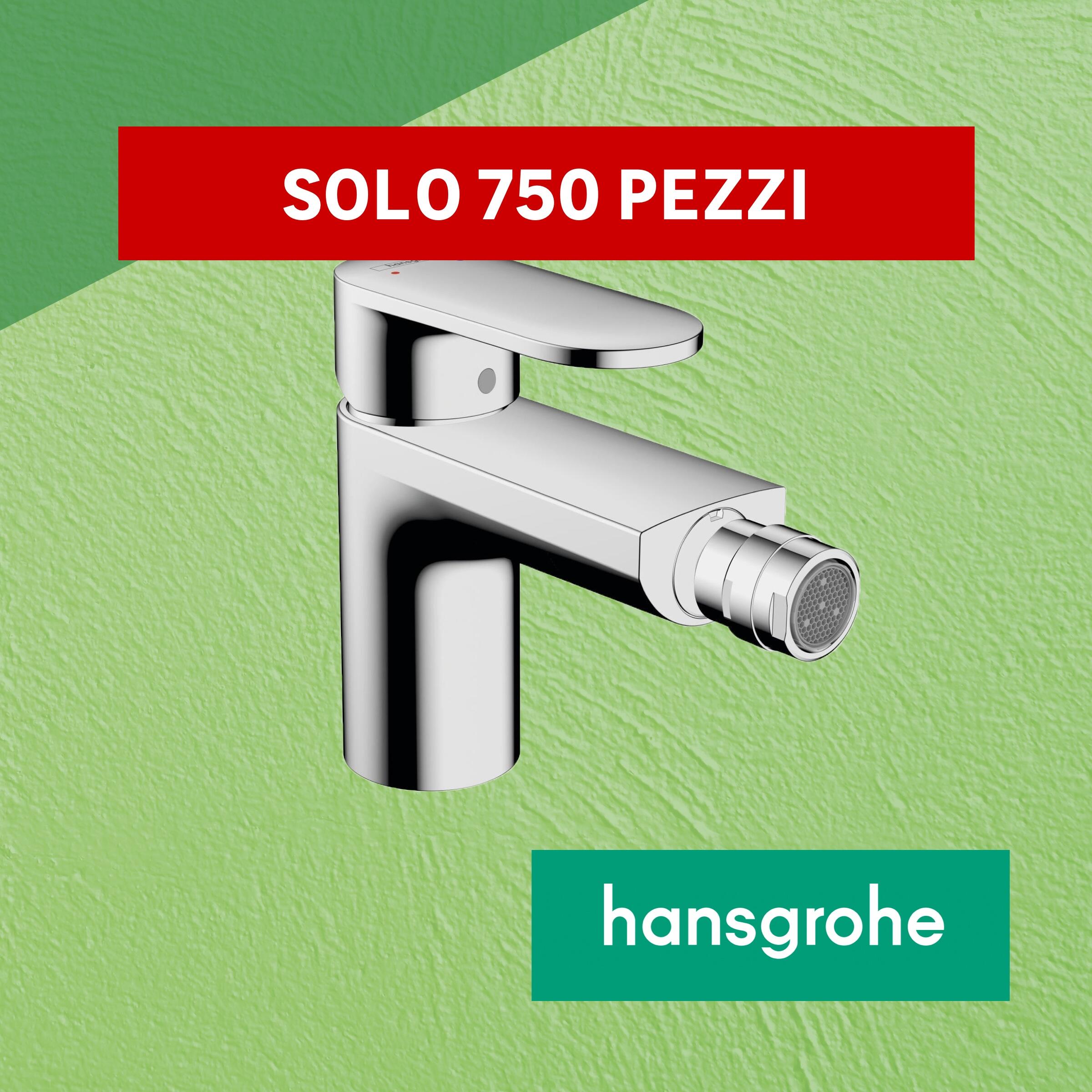Rubinetto per bidet getto laminare cristallino Vernis Blend HANSGROHE cromato lucido - 5