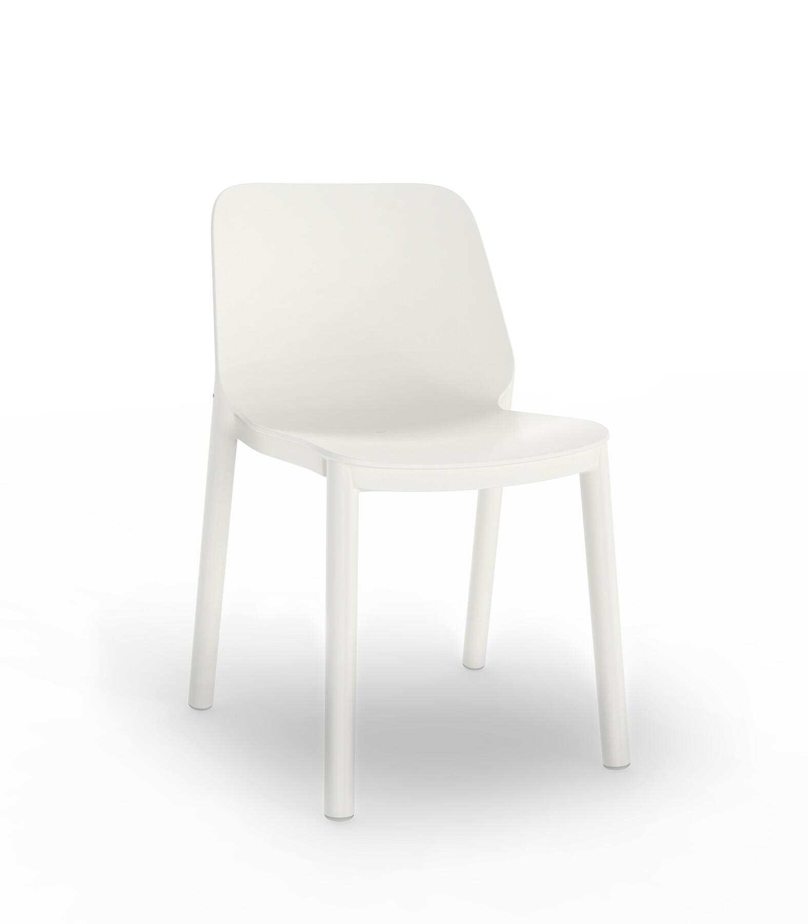 Silla de jardín de polipropileno one blanca