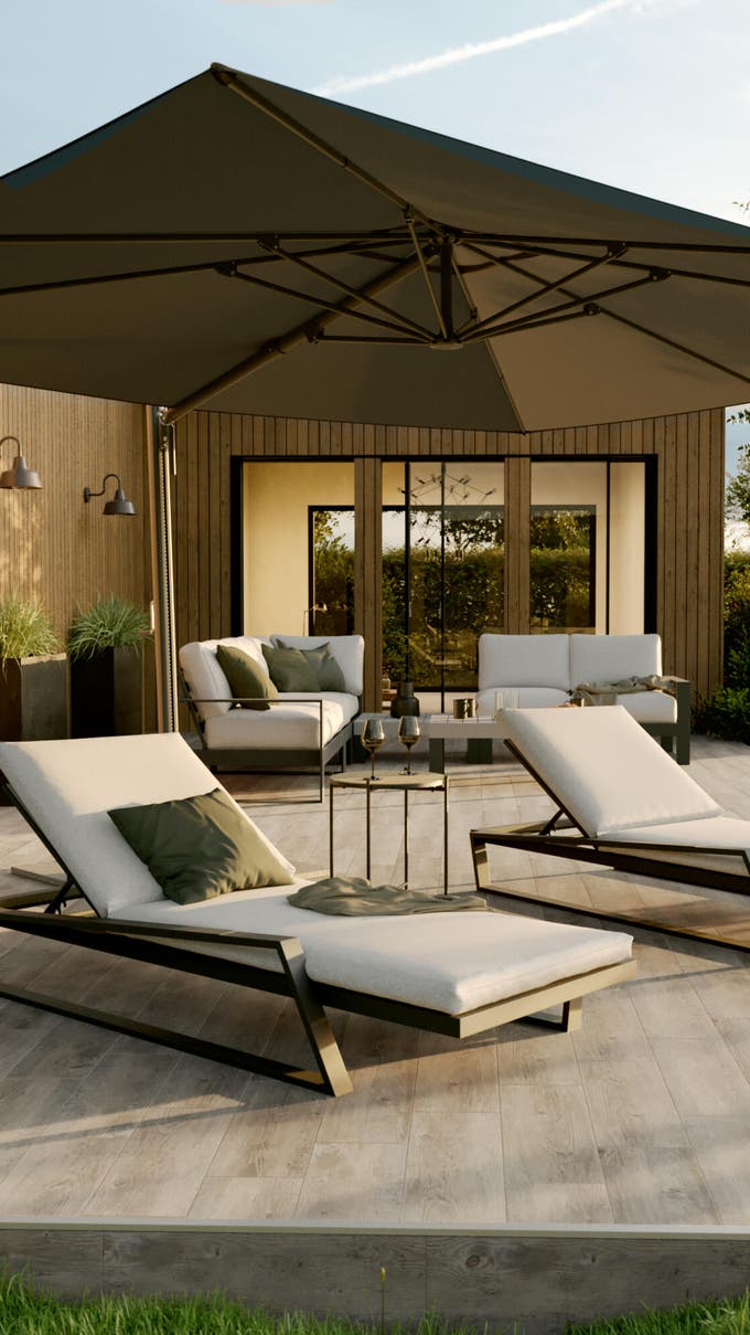 Serie Las Vegas de muebles de exterior