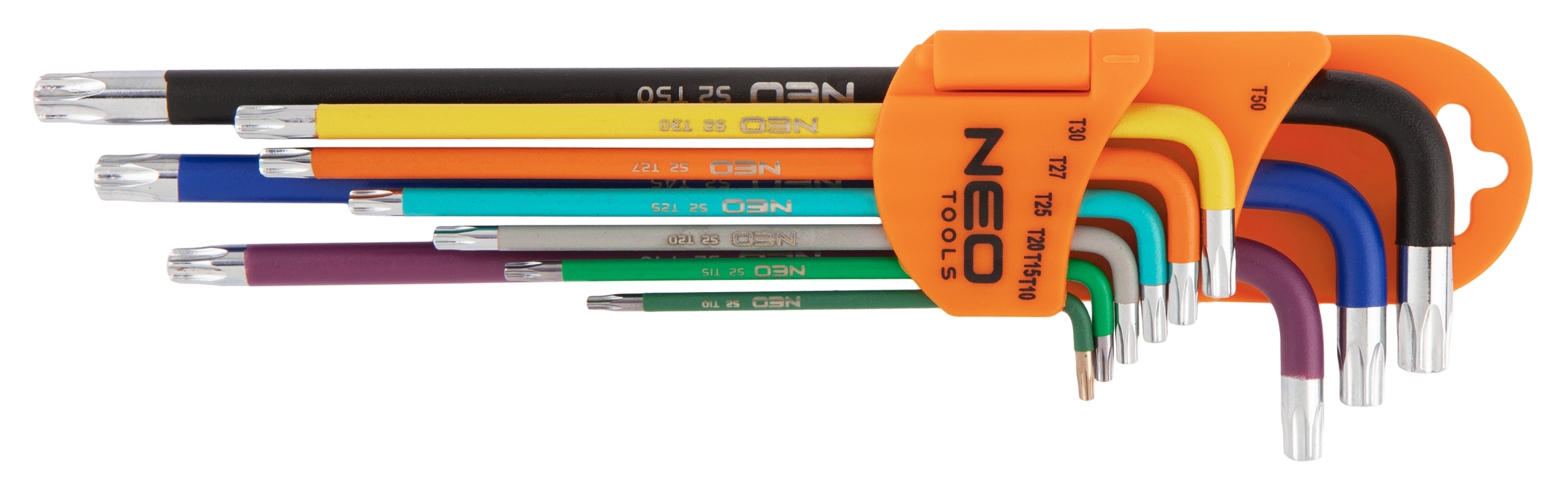 Zestaw kluczy Torx T10 - T50 9 szt. Neo Tools