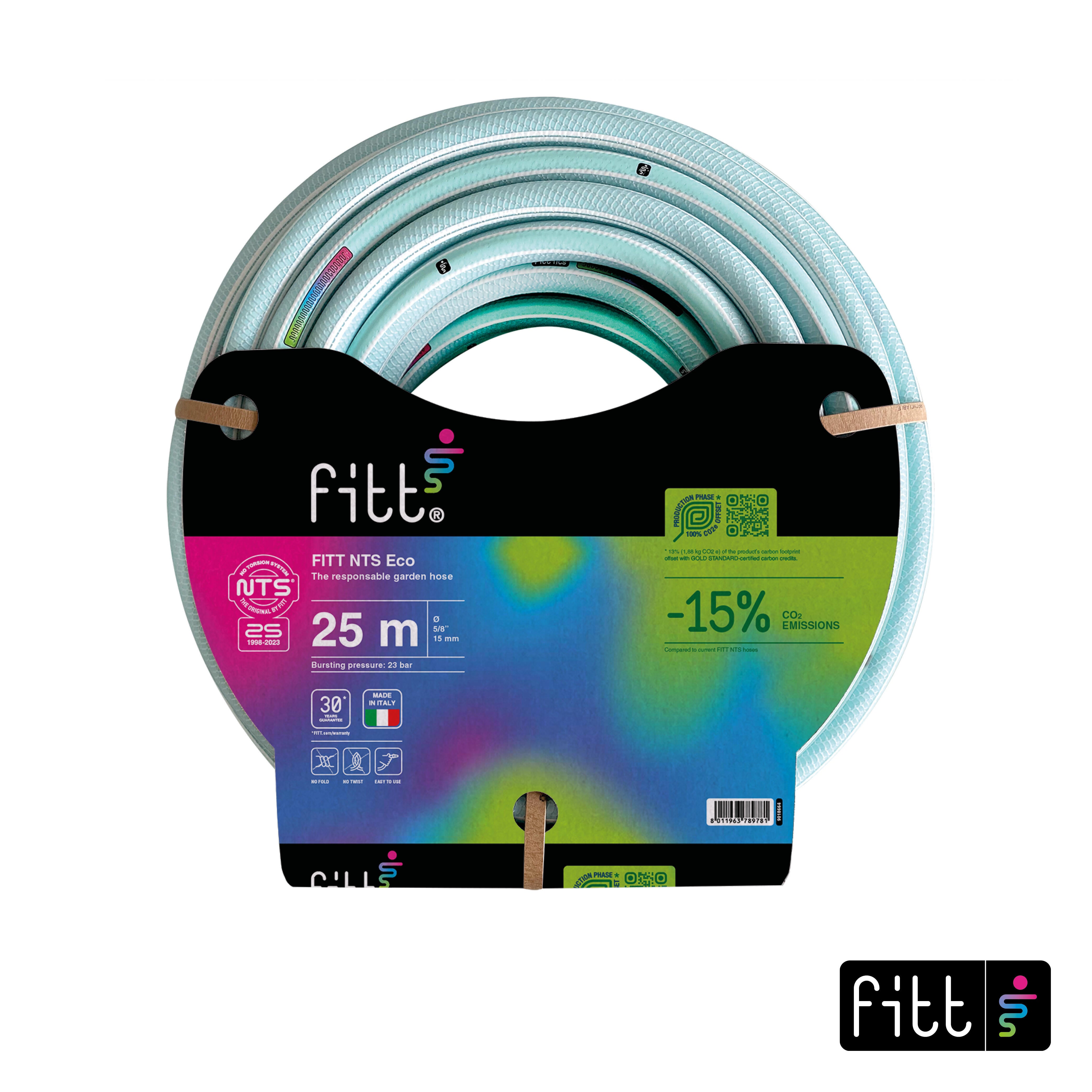 Manguera de riego FITT de pvc de 15mm de ø y 25m de L. - 4