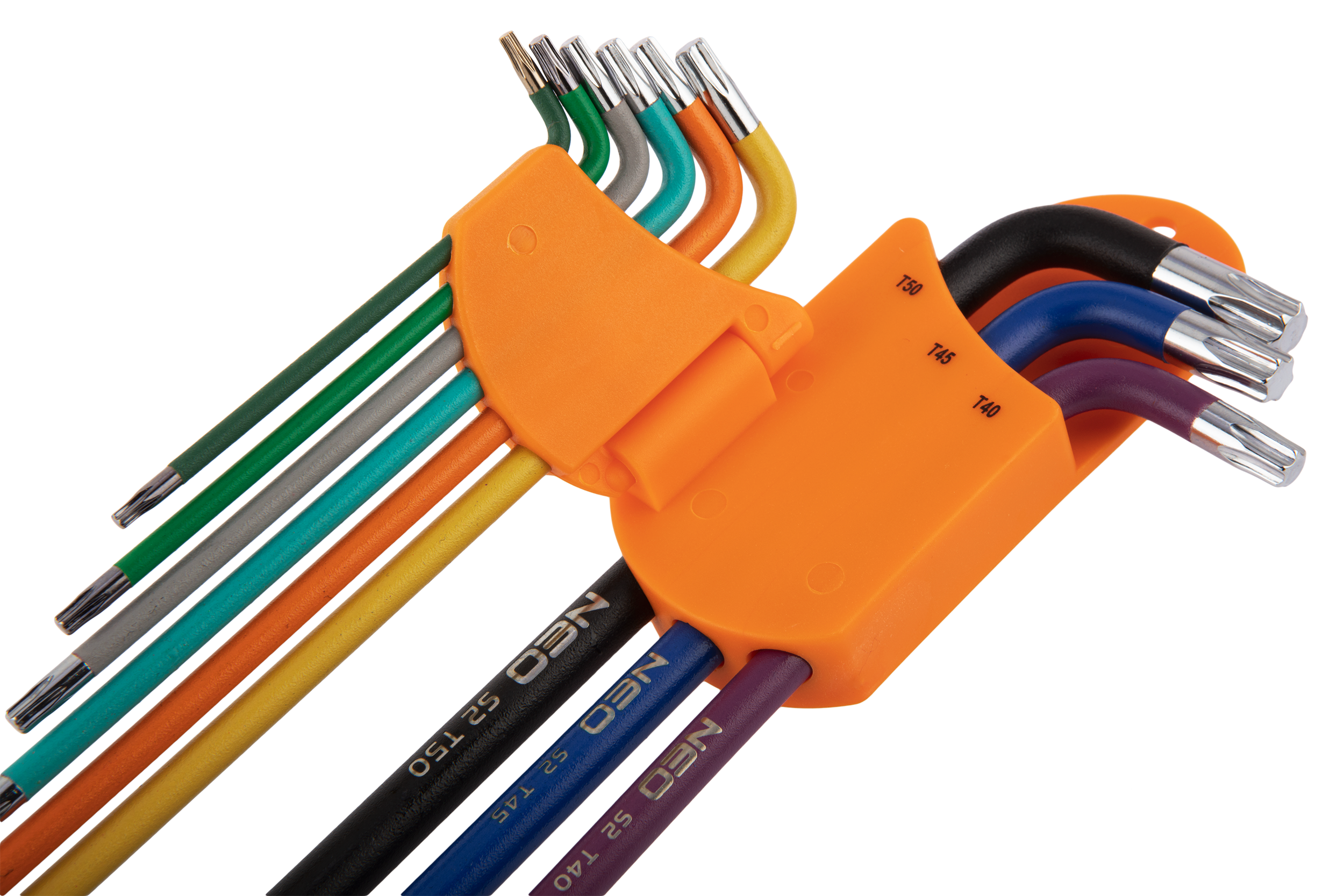 Zestaw kluczy Torx T10 - T50 9 szt. Neo Tools - 6