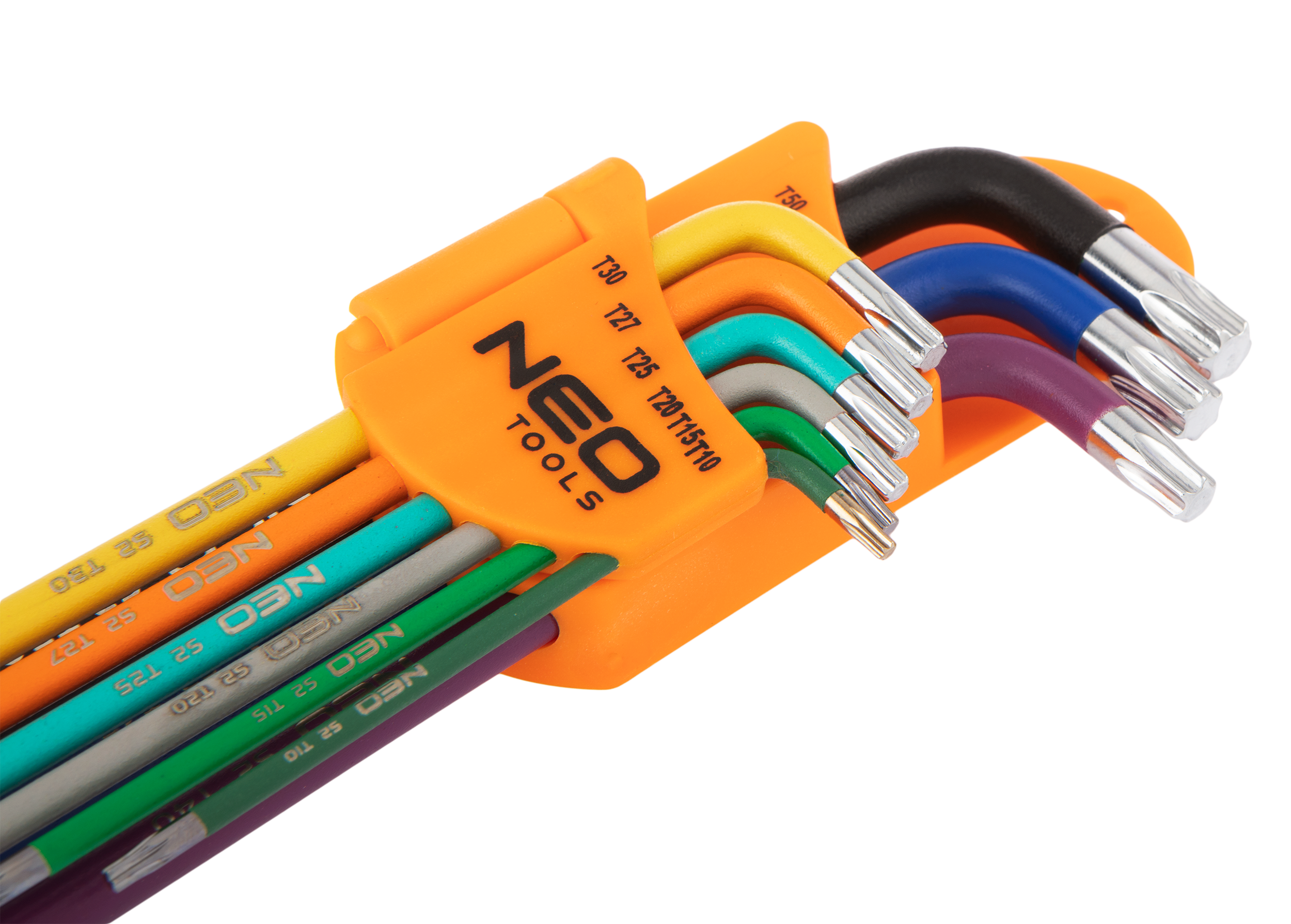 Zestaw kluczy Torx T10 - T50 9 szt. Neo Tools - 4