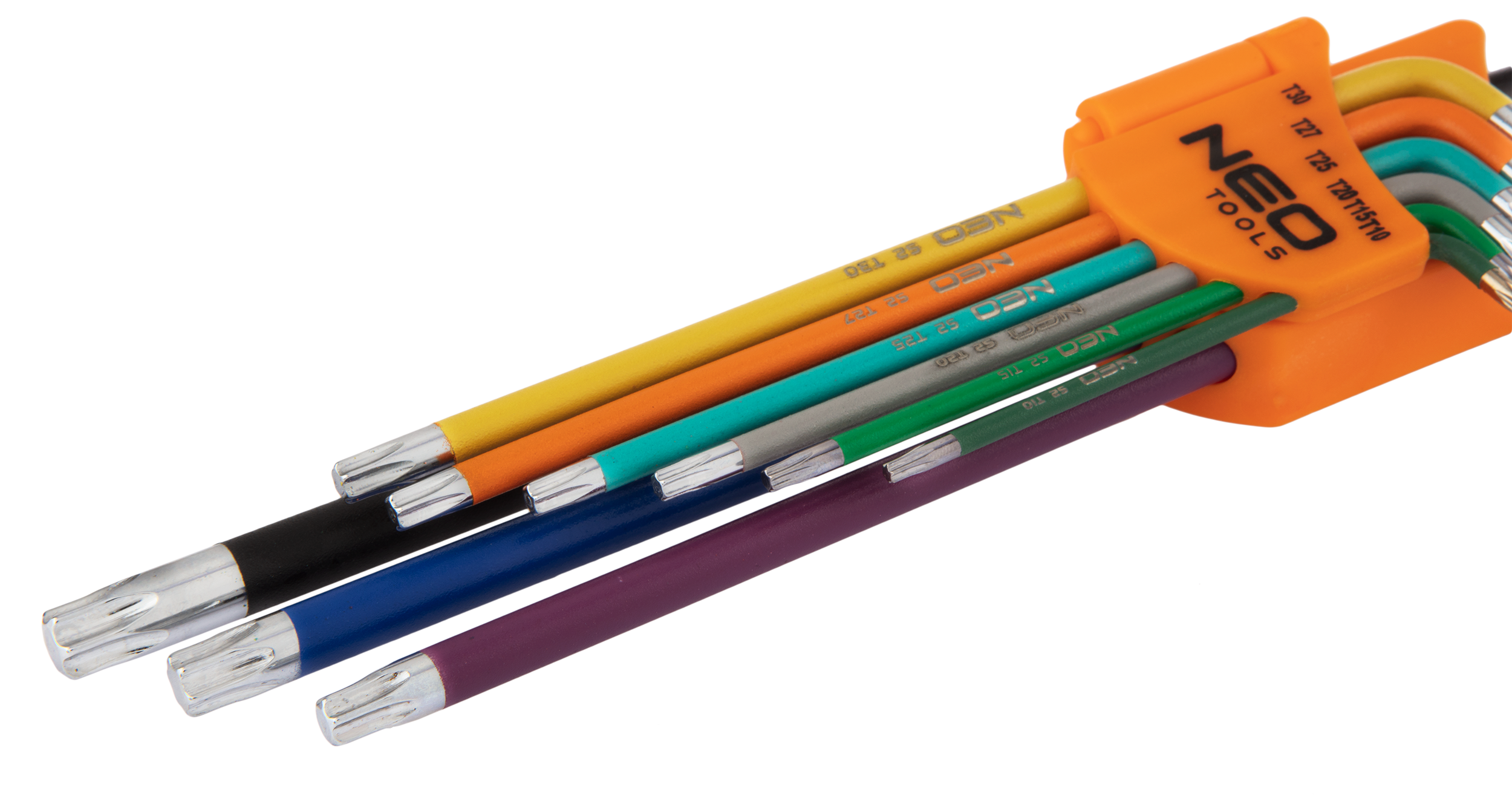 Zestaw kluczy Torx T10 - T50 9 szt. Neo Tools - 3