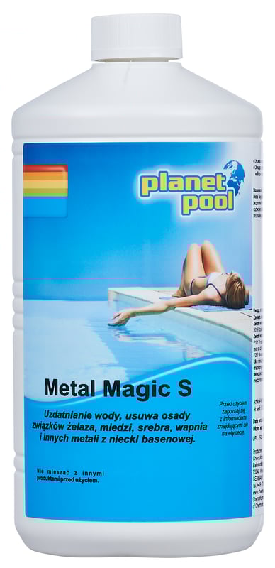 Preparat do usuwania metali z wody basenowej oczyszczacz Metal Magic S