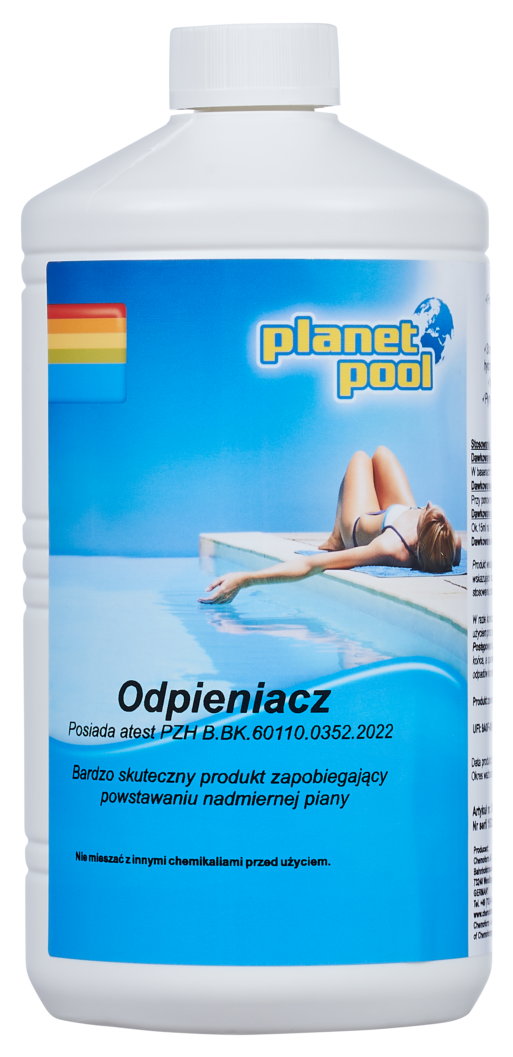 Odpieniacz do wody 1l Planet Pool