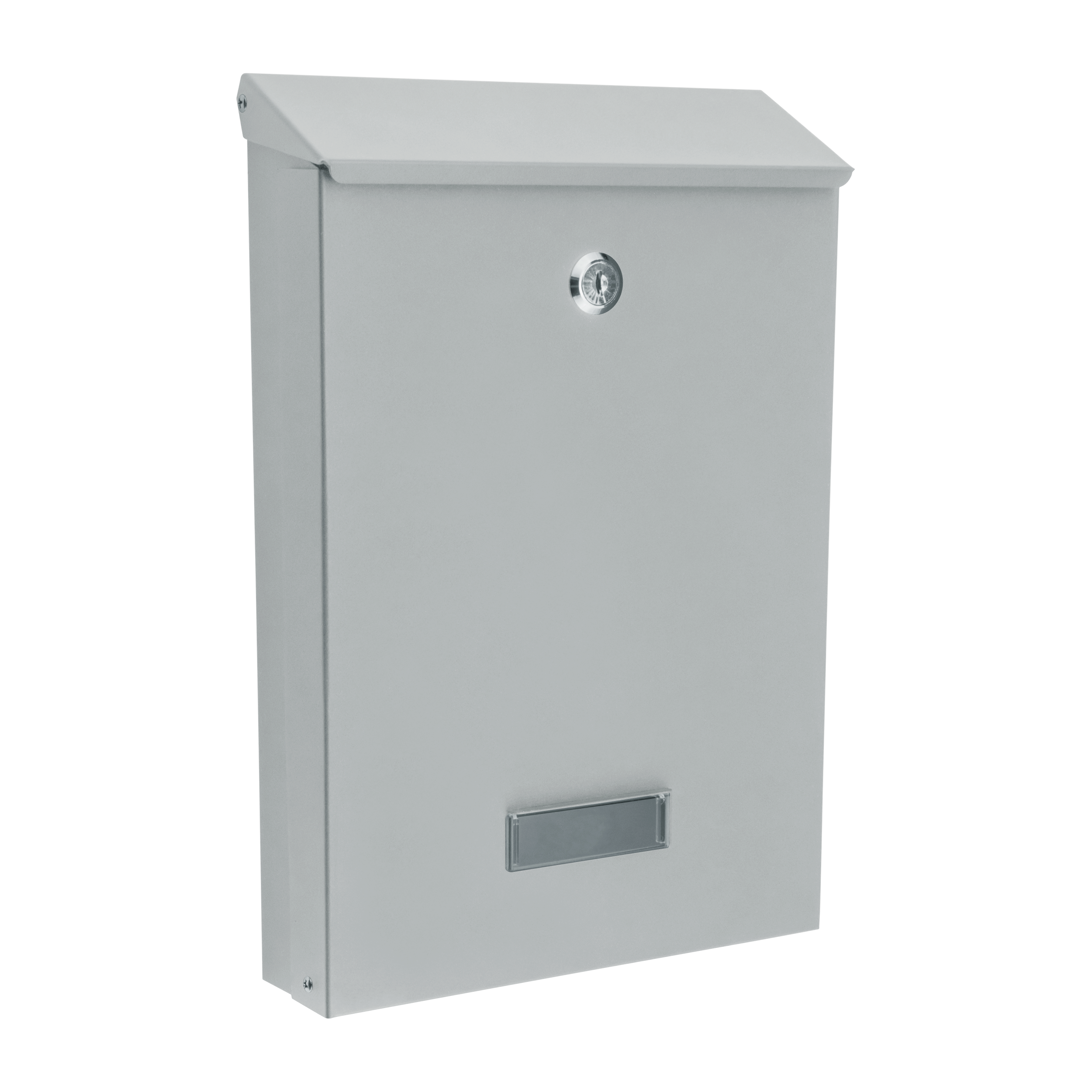 Skrzynka na listy A4 z 23x8x33.5 cm Flavio szara
