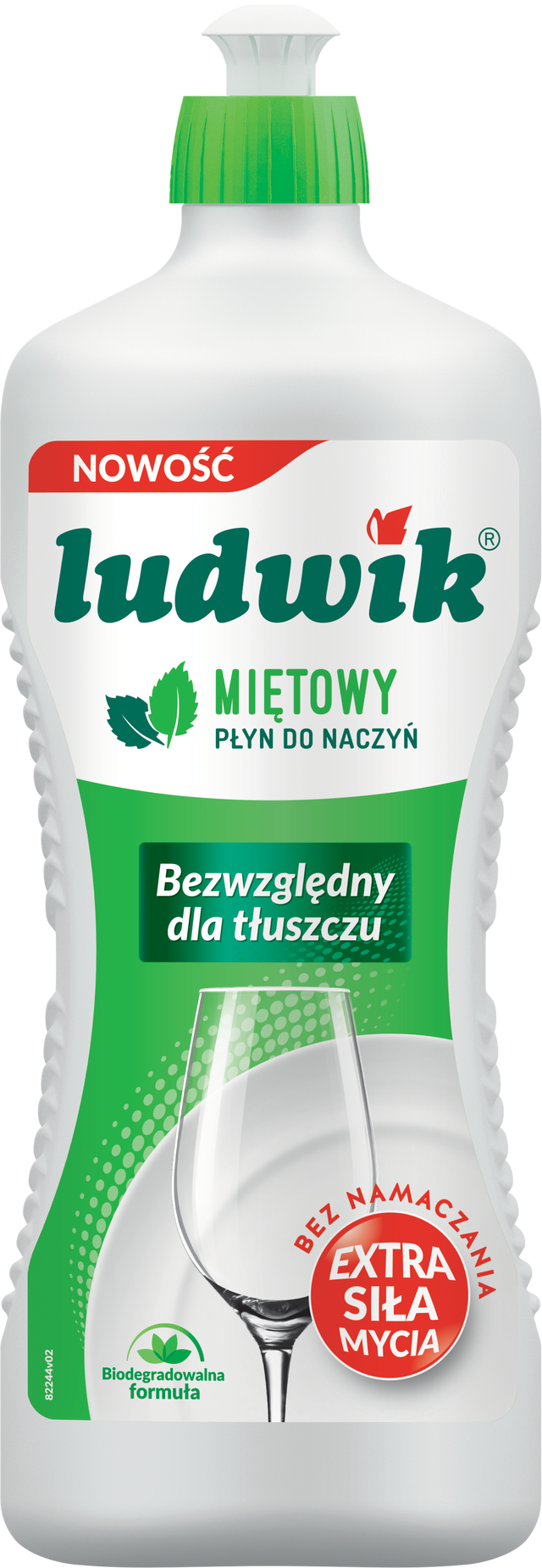 Płyn do mycia naczyń miętowy 900 g Ludwik