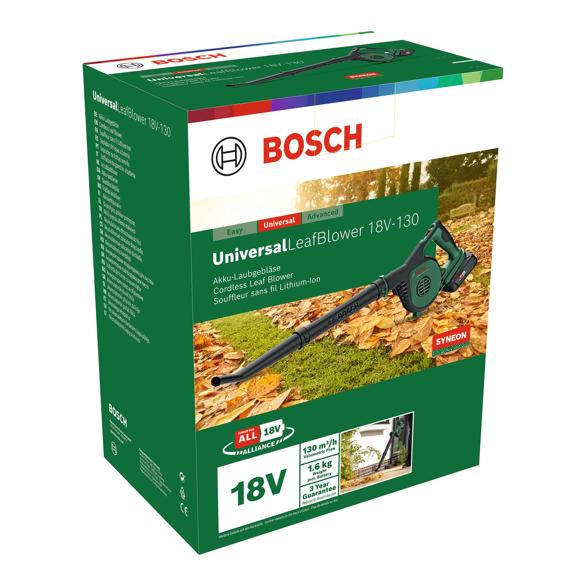 Souffleur sans fil 18 V BOSCH UniversalLeafBlower 18V-230 + 1 batterie 3 Ah - 9