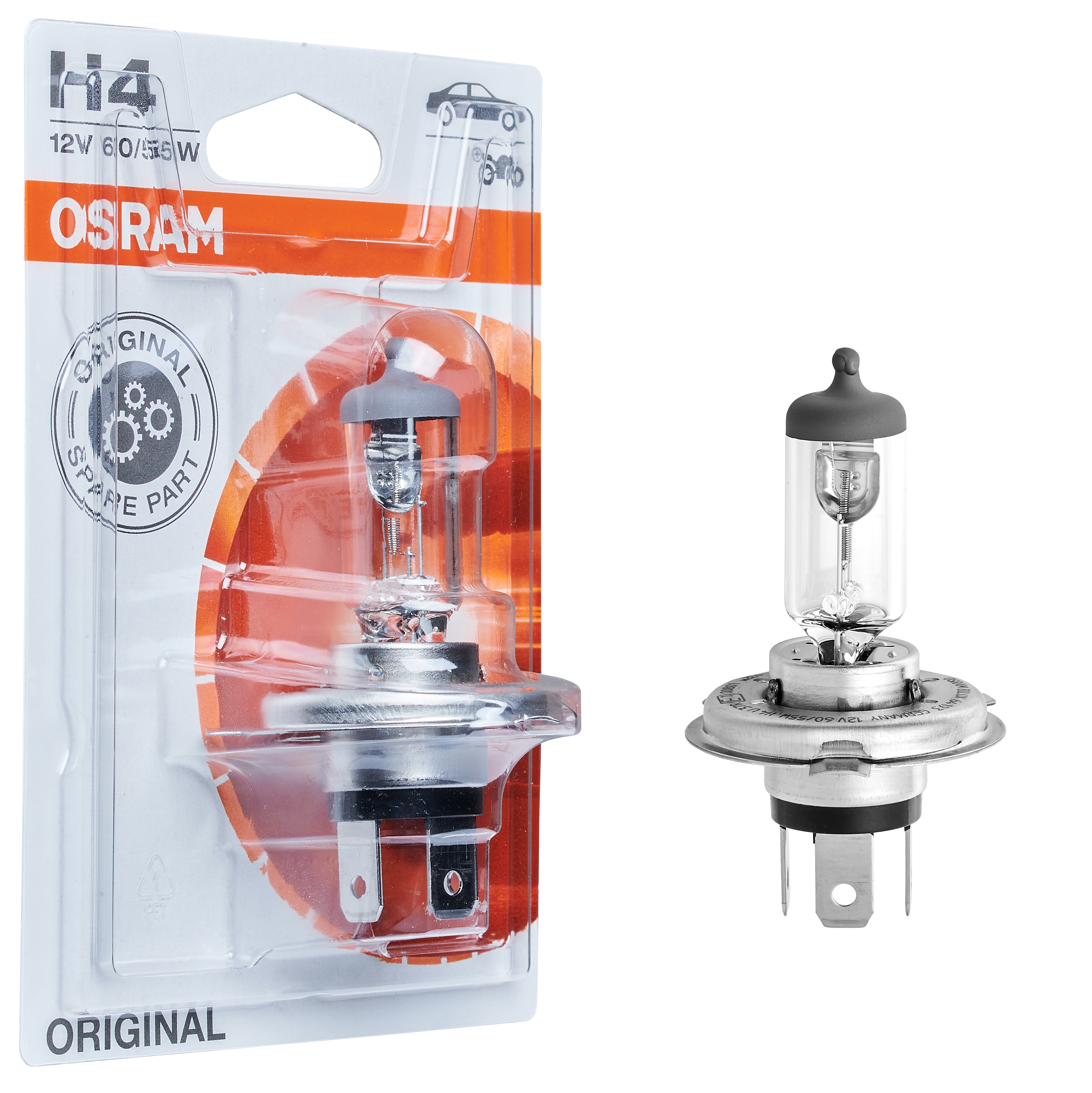 Żarówka samochodowa Original H4 12 V 60/55 W Osram