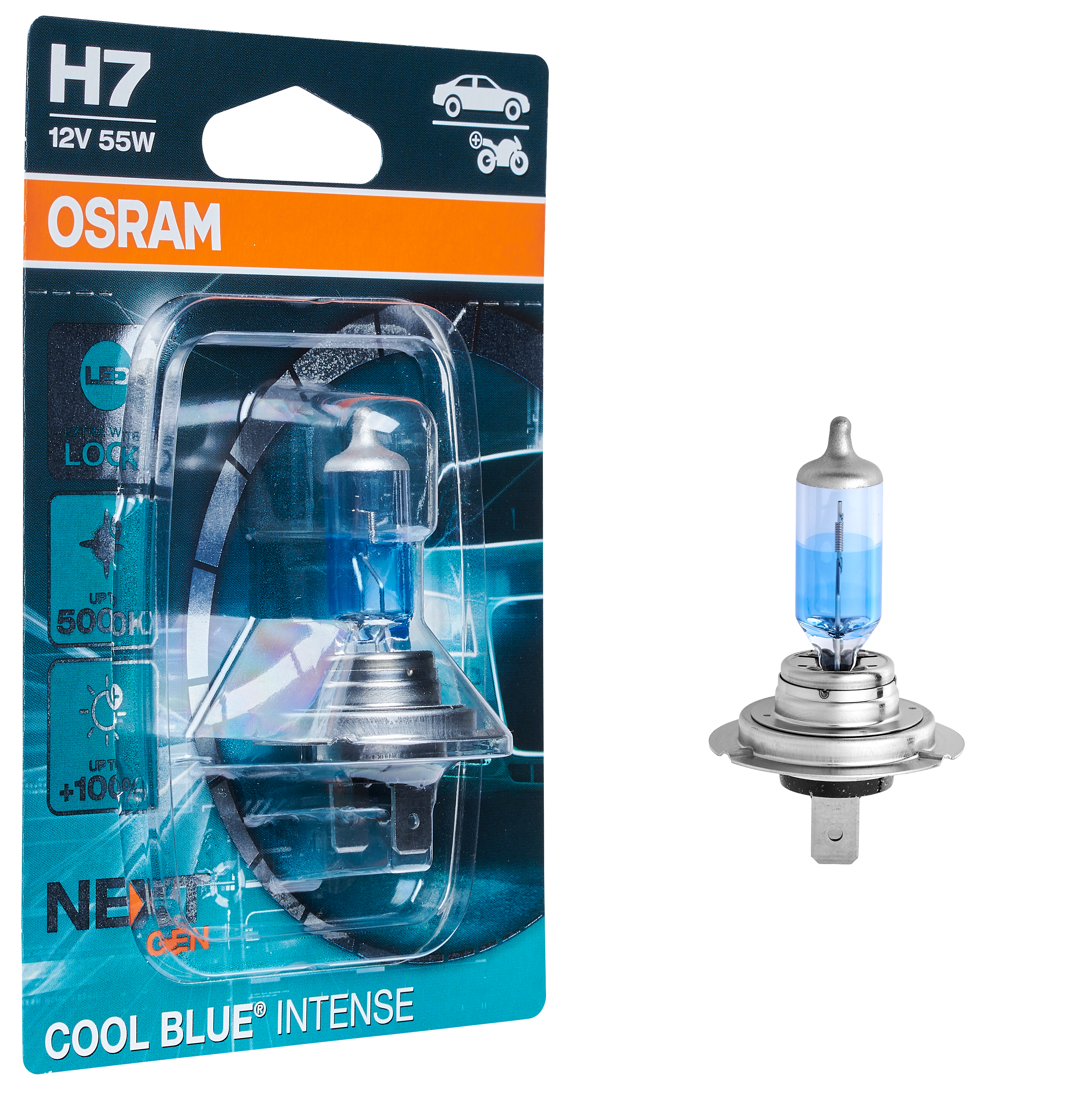 Żarówka samochodowa Cool Blue Intense H7 12 V 55W Osram