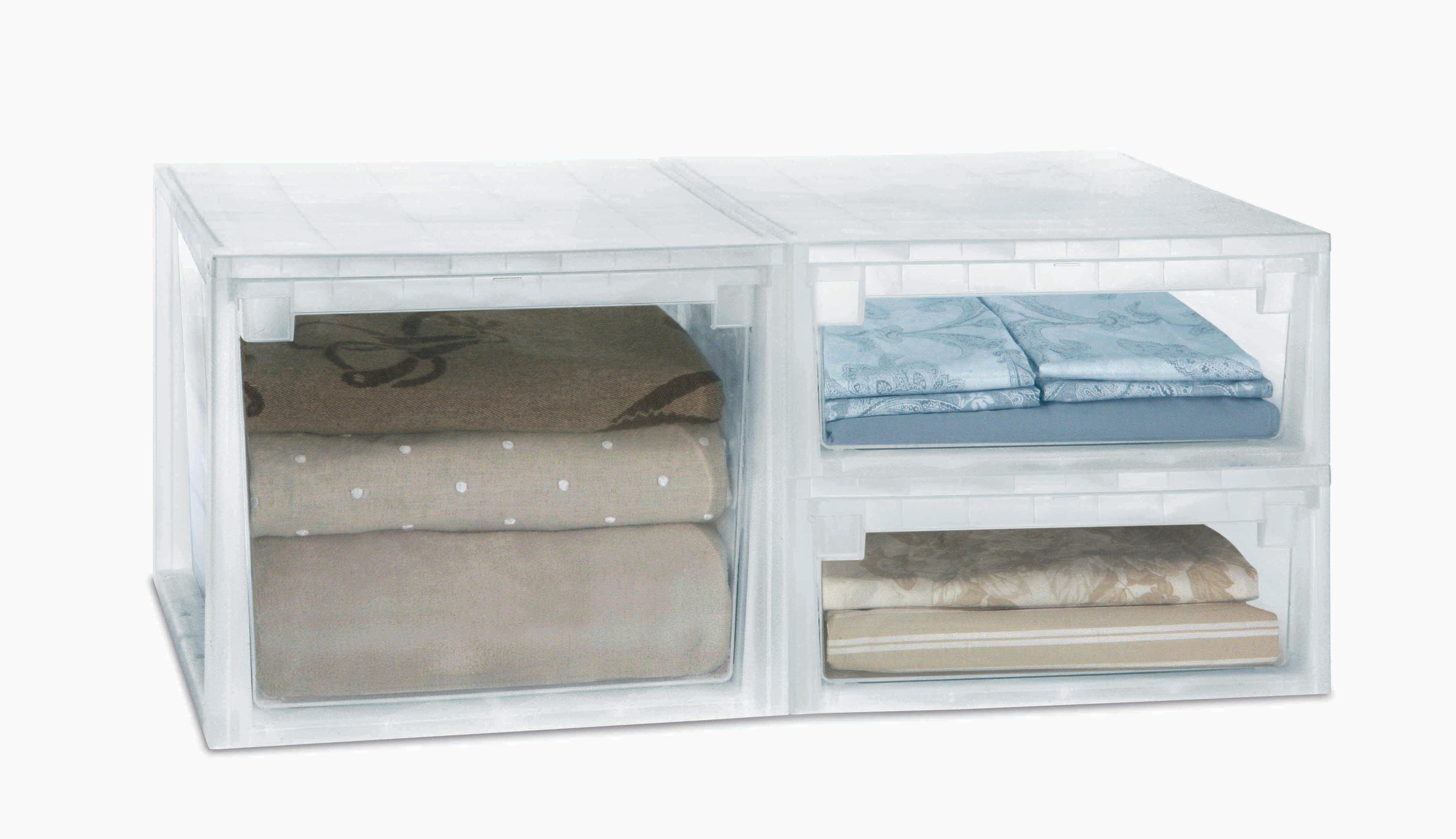 Cassetto singolo Light L 39.6 x  H 33.9 x  P 52 cm  trasparente - 5