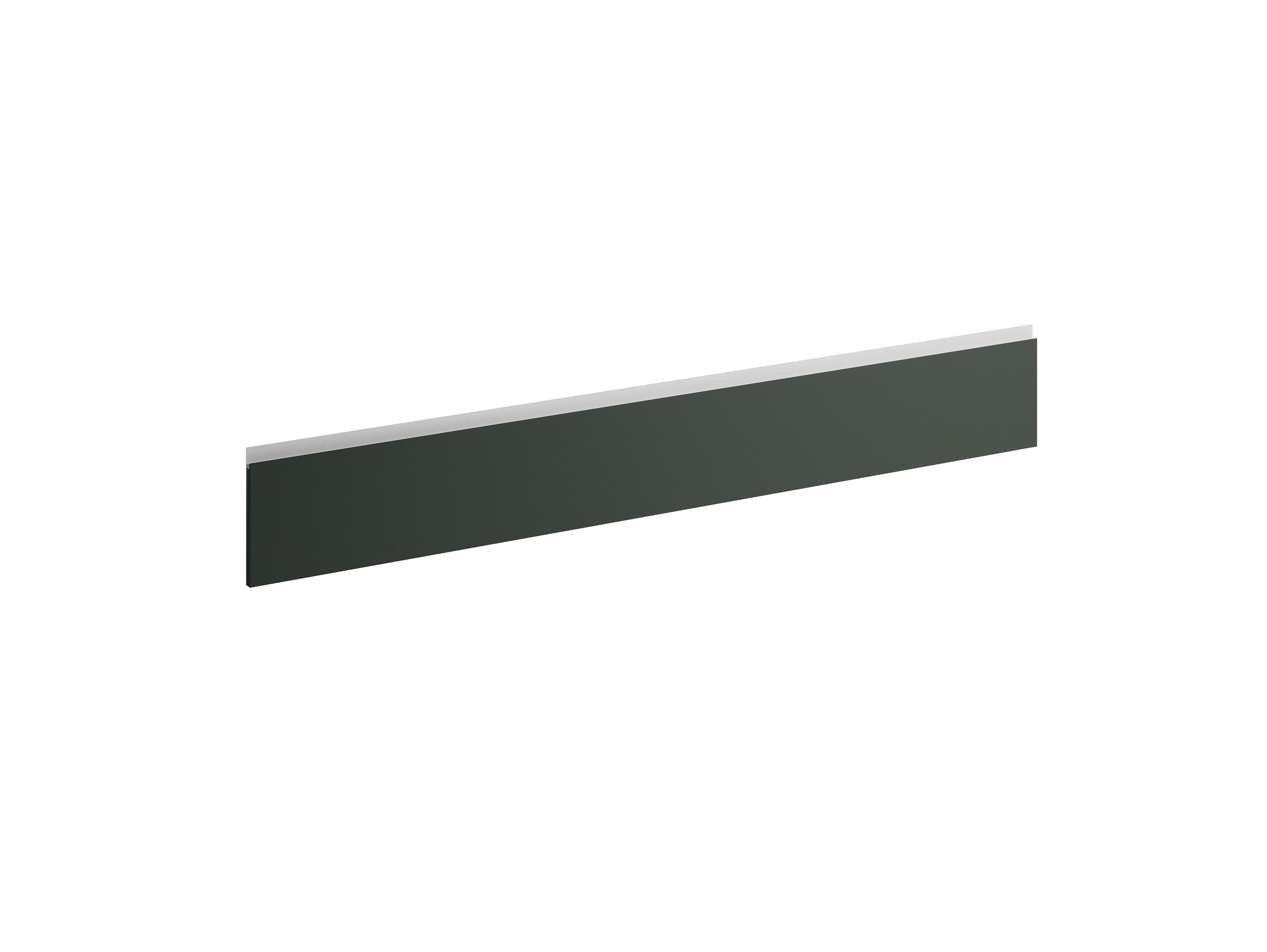 Frente de cajón mueble de cocina delinia id mikonos verde salvia mate 120x25.3cm