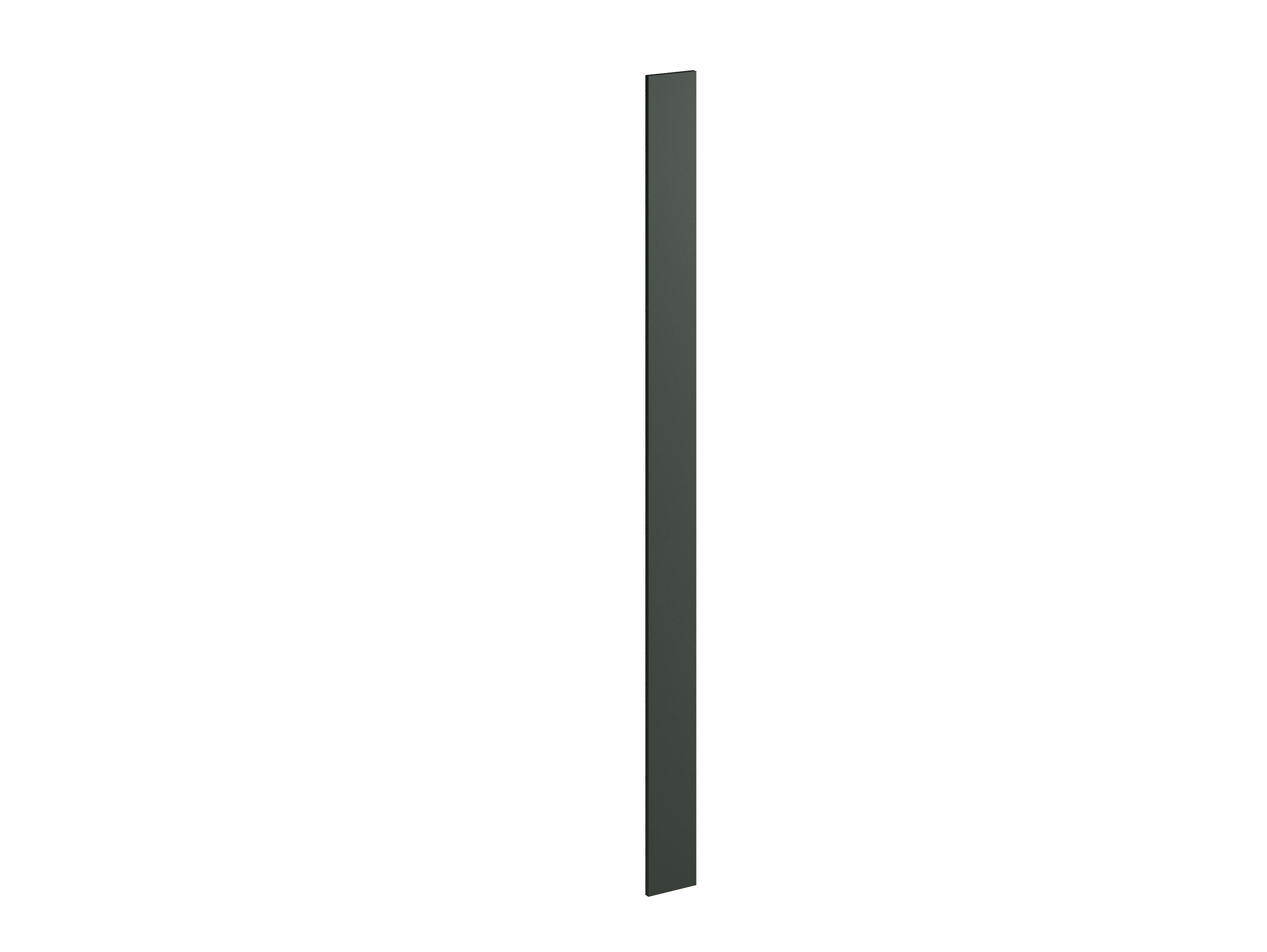 Puerta para mueble de cocina atenas verde mate h 214.4 x l 15 cm