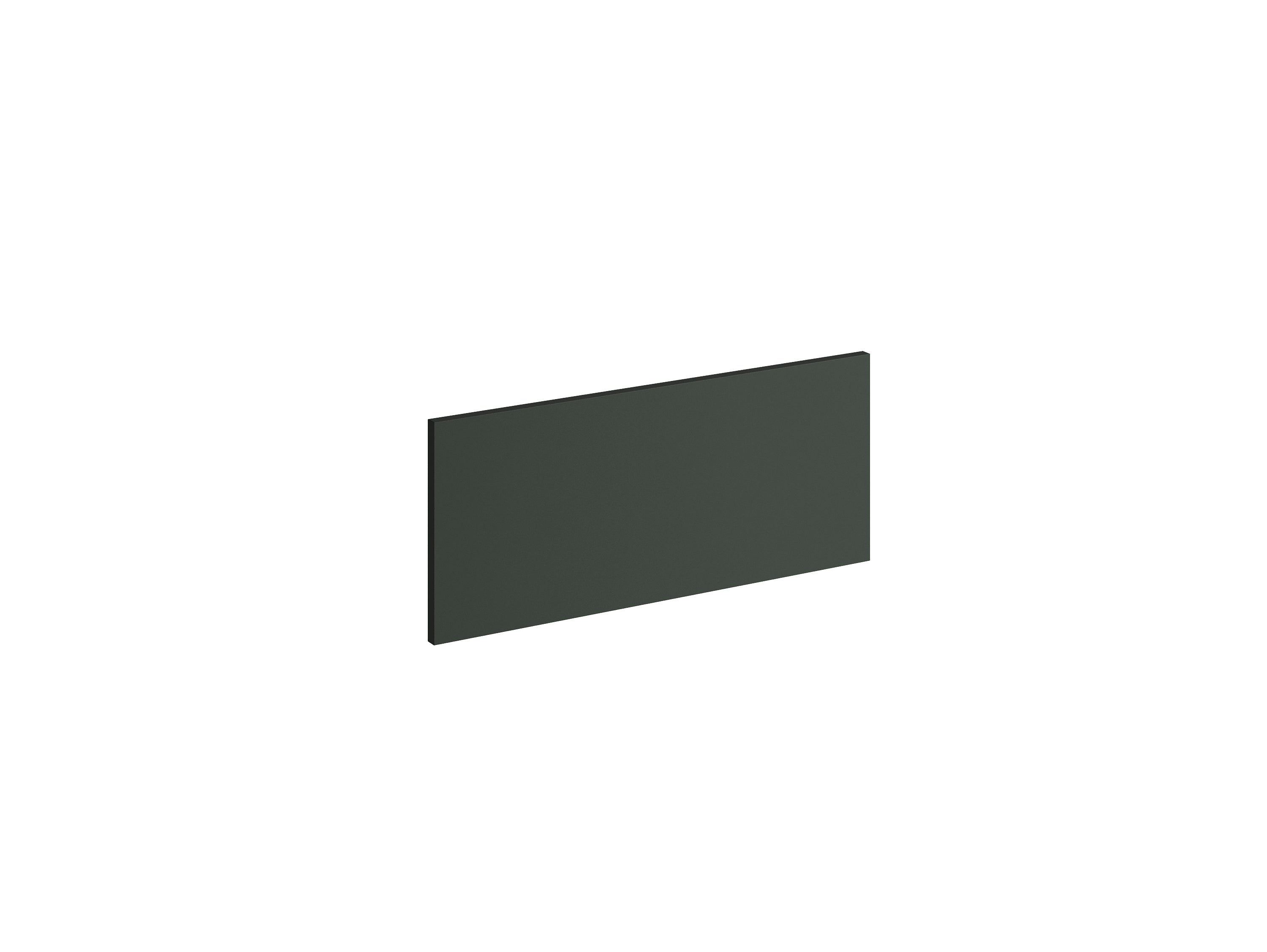 Frente de cajón de cocina atenas verde mate h 25.6 x l 60 cm