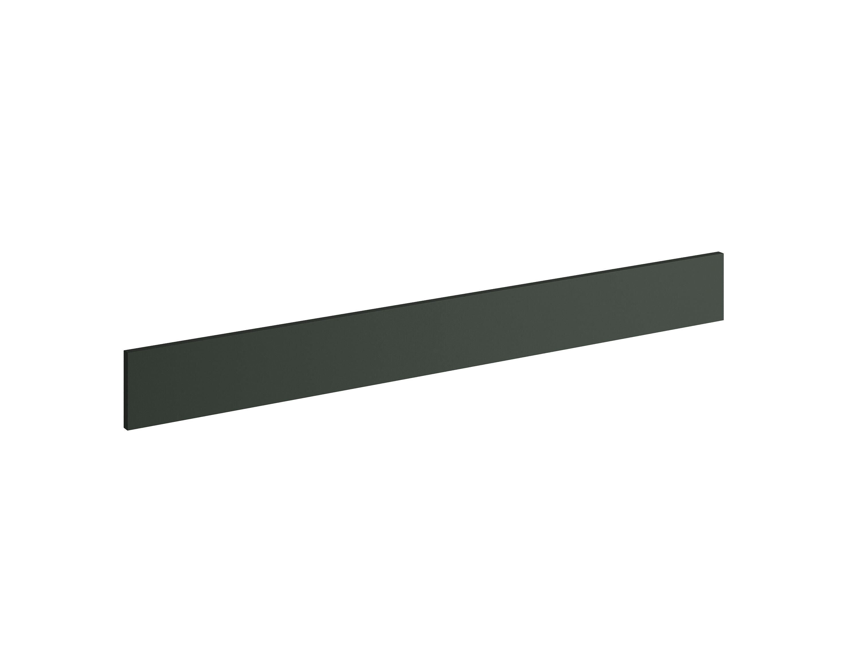 Frente de cajón de cocina atenas verde mate h 12.8 x l 120 cm