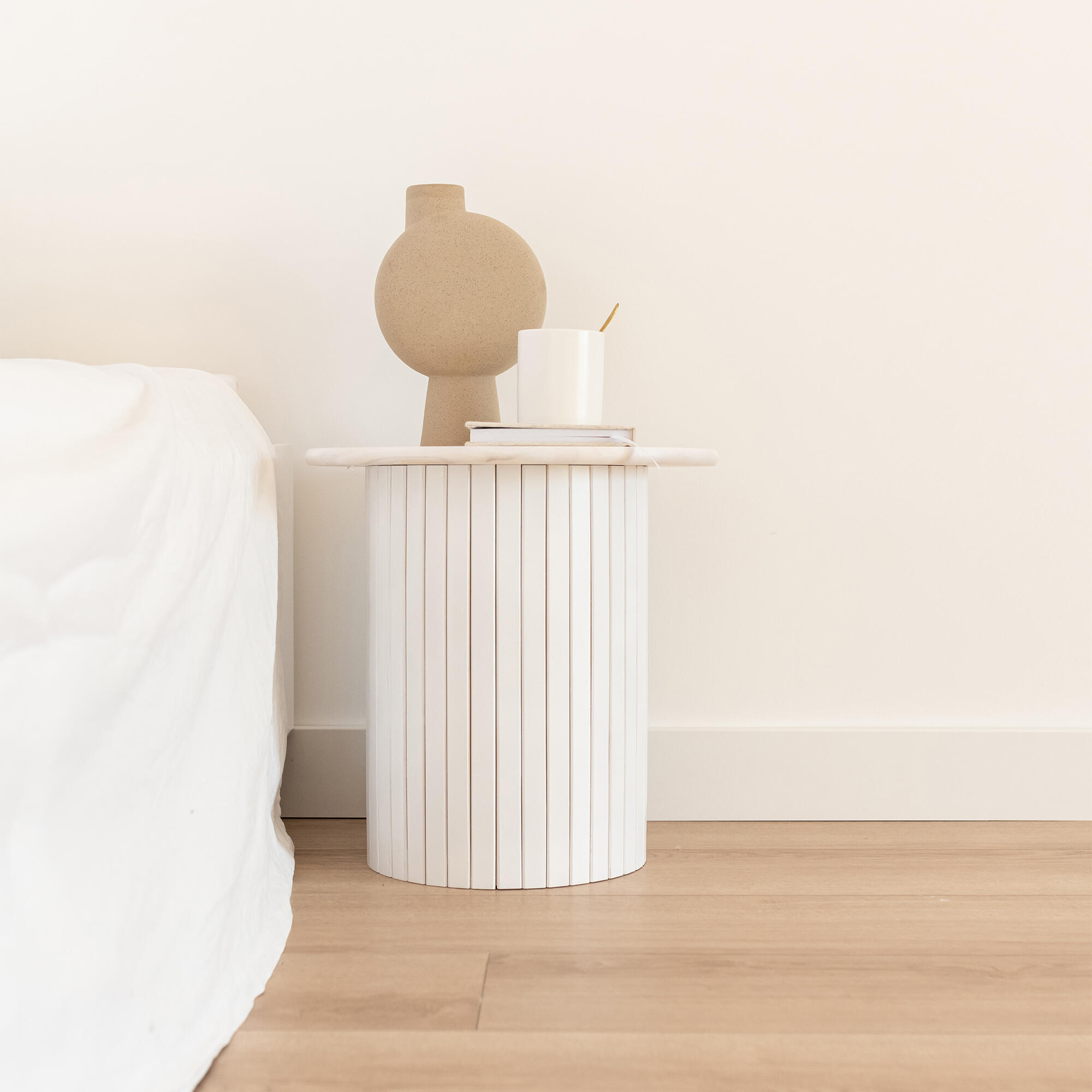 Plinthe mdf carrée, blanche, H. 9.5 x L. 2.4 m, Ep.14 mm ARTENS - 3
