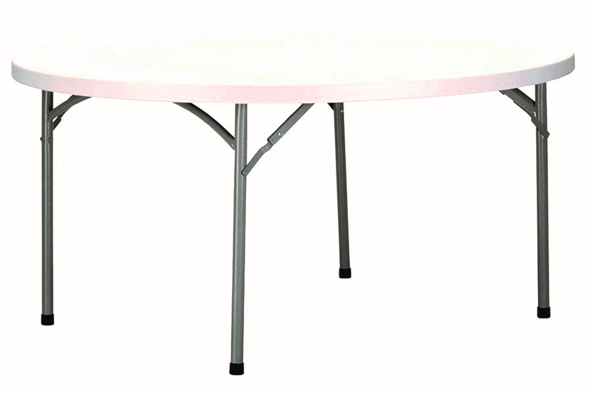 Mesa de jardín de acero verdi gris de ø 152x74 cm