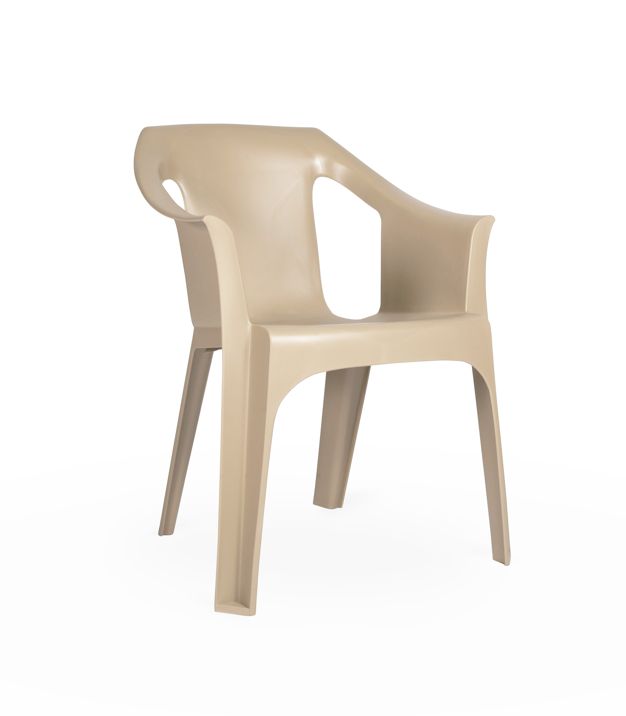 Silla de jardín cool de polipropileno reciclado cool beige