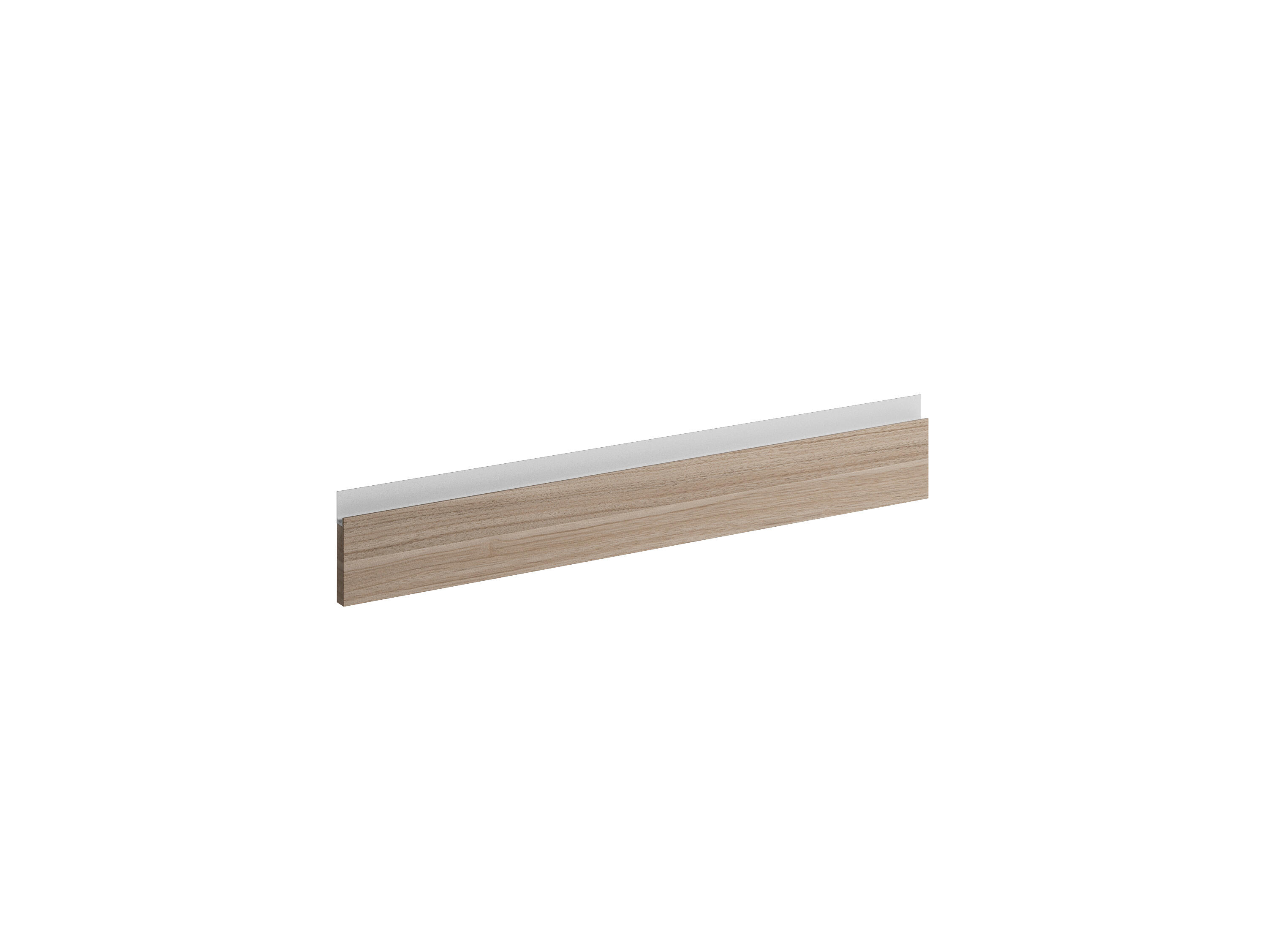 Frente de cajón mueble de cocina delinia id mikonos nocce claro 90x12.8 cm