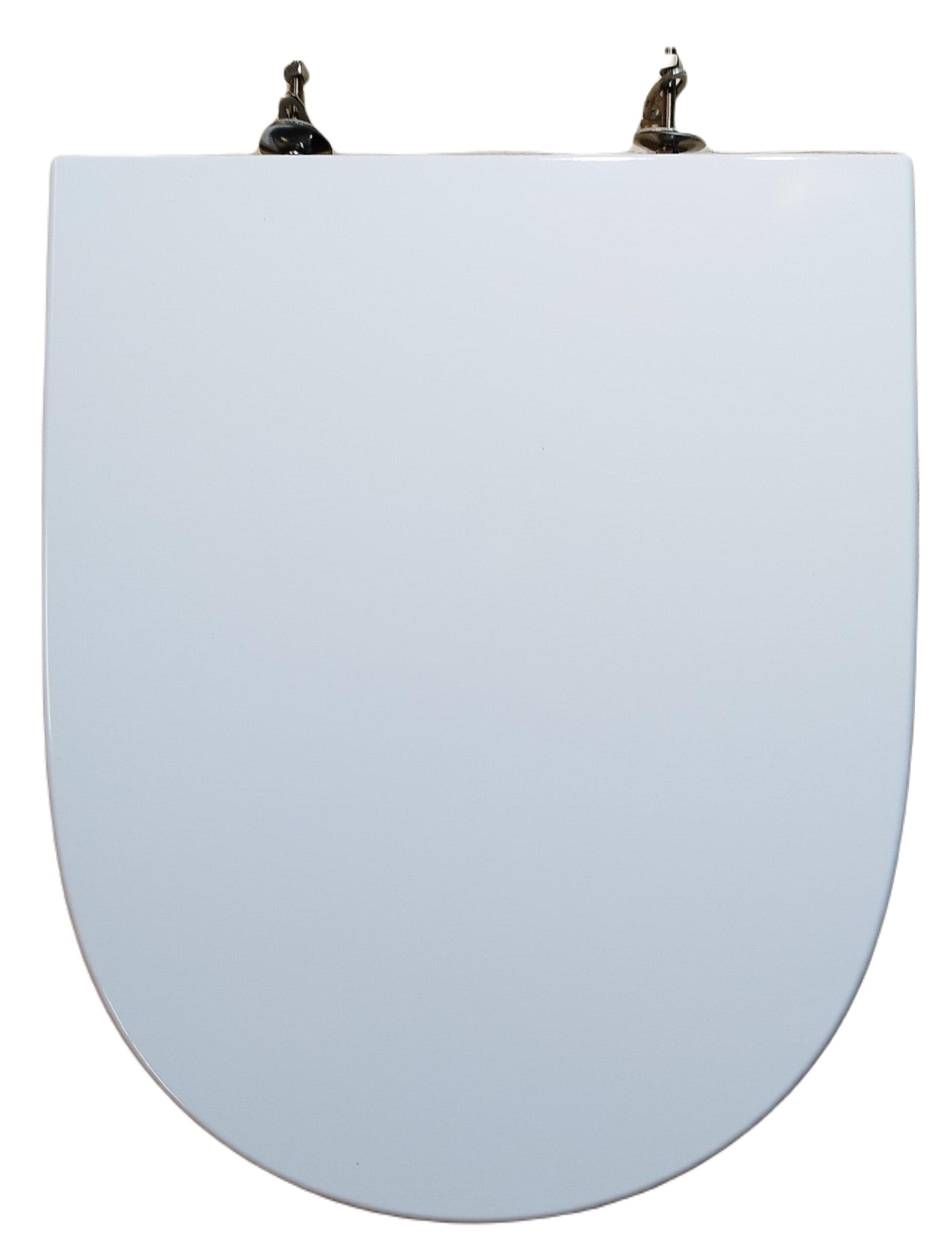 Tapa ovalada wc roca meridian amortiguada blanco