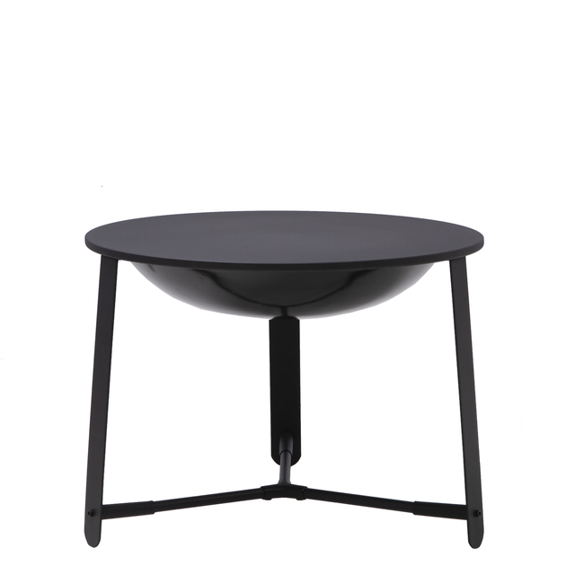 Brasero avec couvercle d56cm noir Aoma NATERIAL