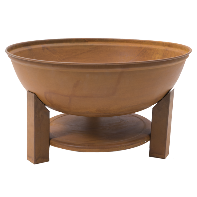 Brasero d57cm en acier corten Nero NATERIAL