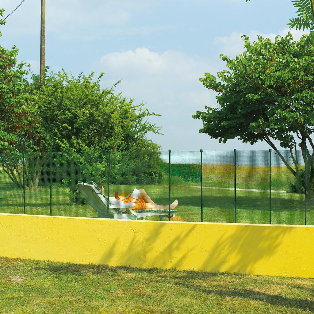 MALLA PLÁSTICA CUADRADA VERDE 10MM 1X5 M - 3