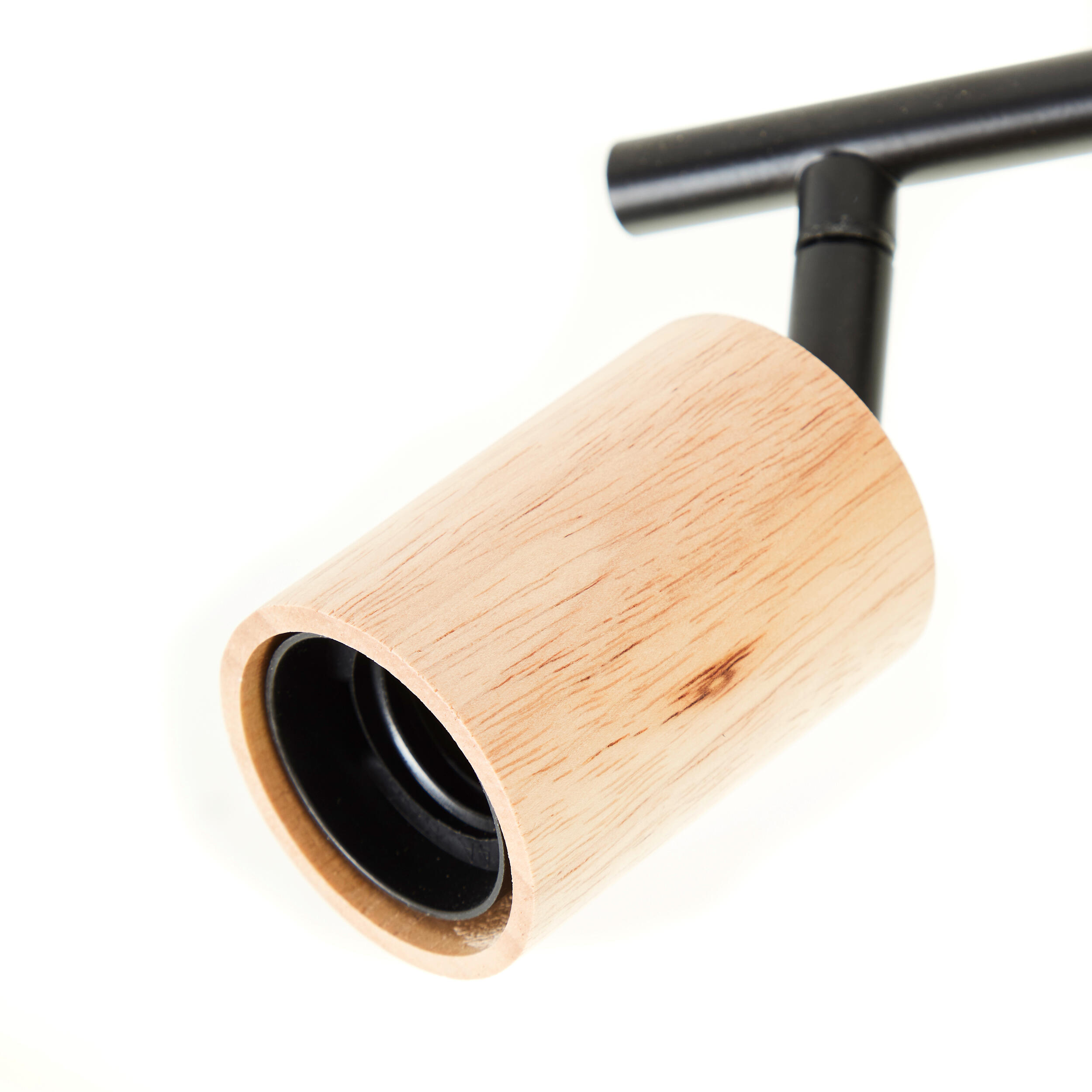 Barra Lina Inspire 2 luces E27 Madera - 8