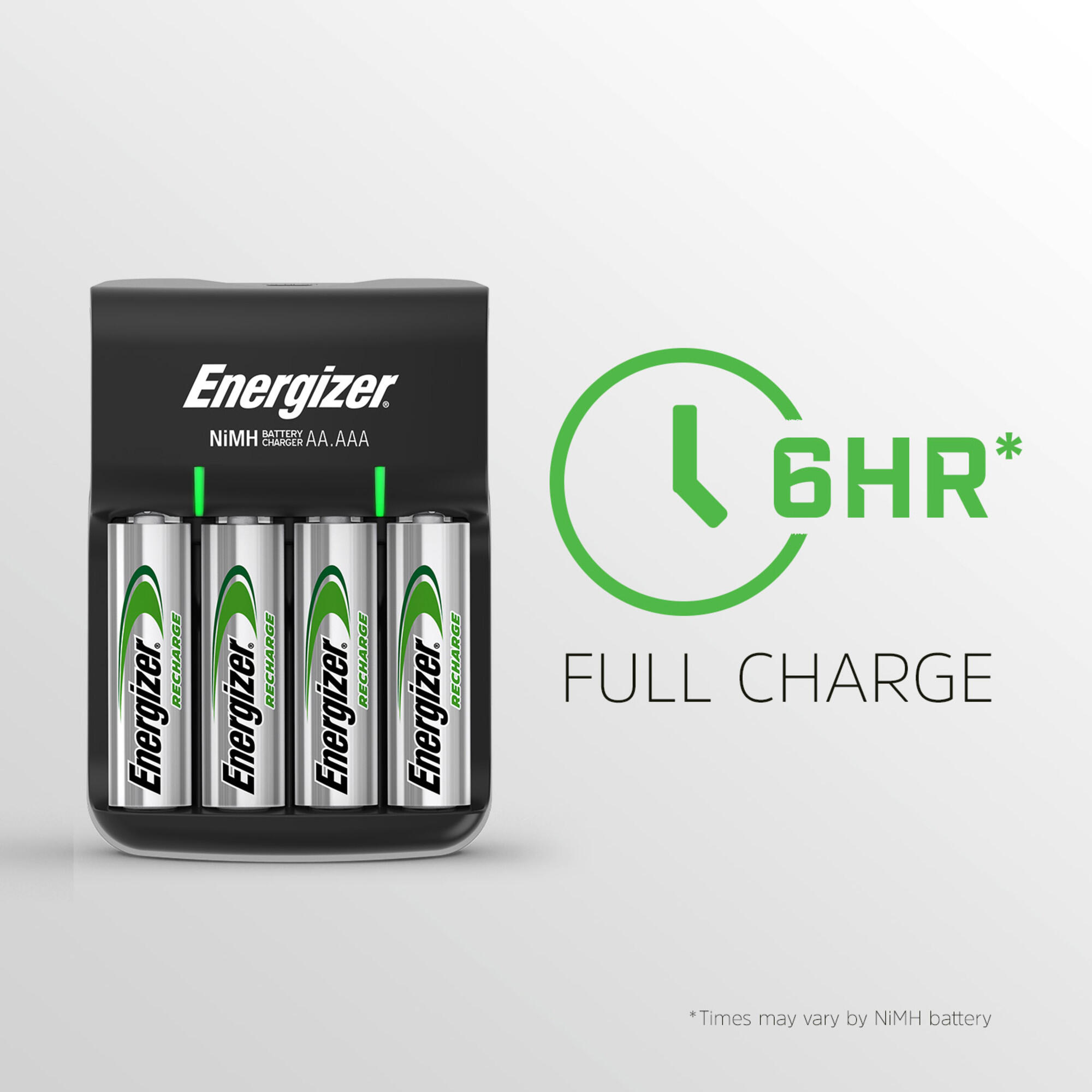 Cargador USB ENERGIZER para 4 pilas AA 1300MAH - 3