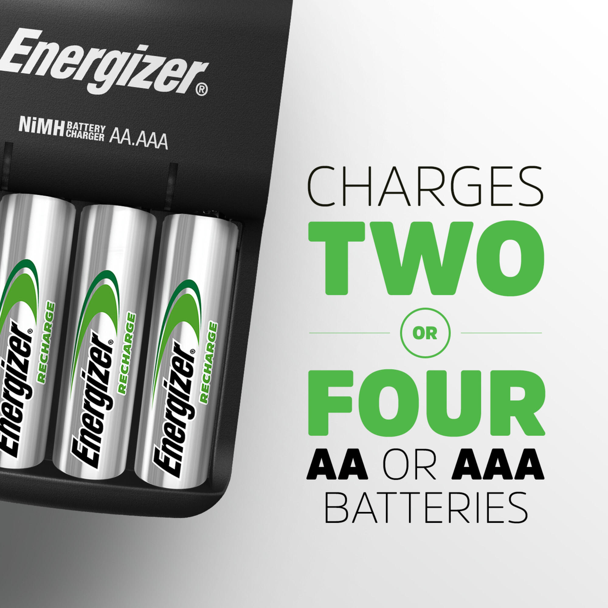 Cargador USB ENERGIZER para 4 pilas AA 1300MAH - 2