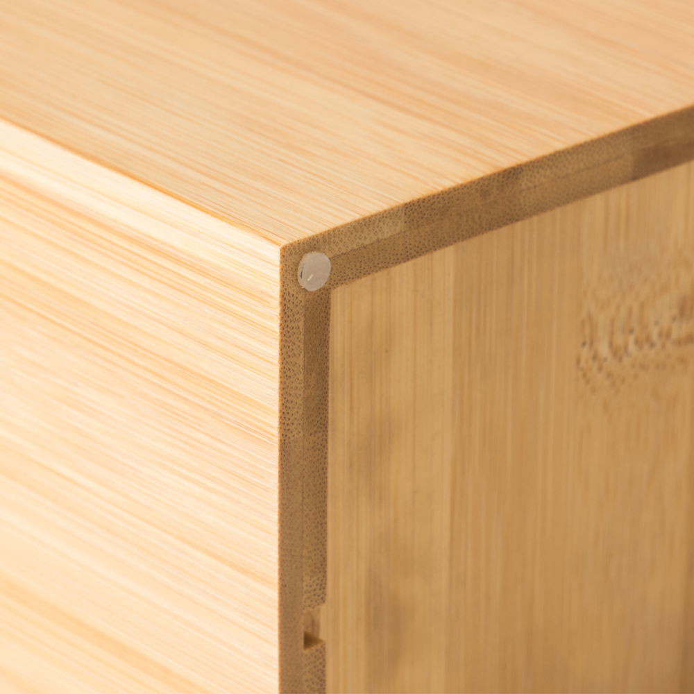 Porte-ustensiles bambou DELINIA L.10.3 x H.16 cm - 5